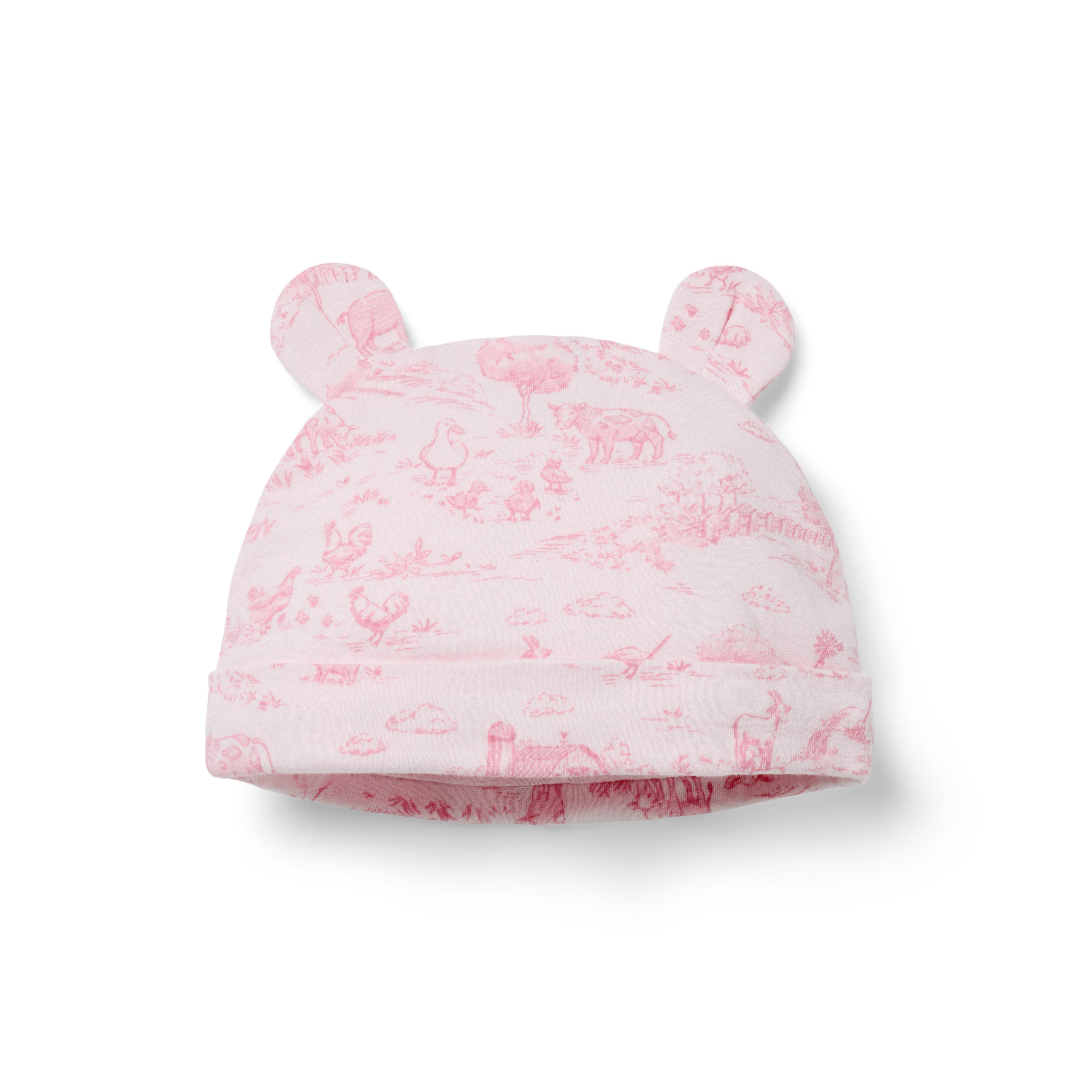 Baby Farm Animal Toile Bear Ear Beanie