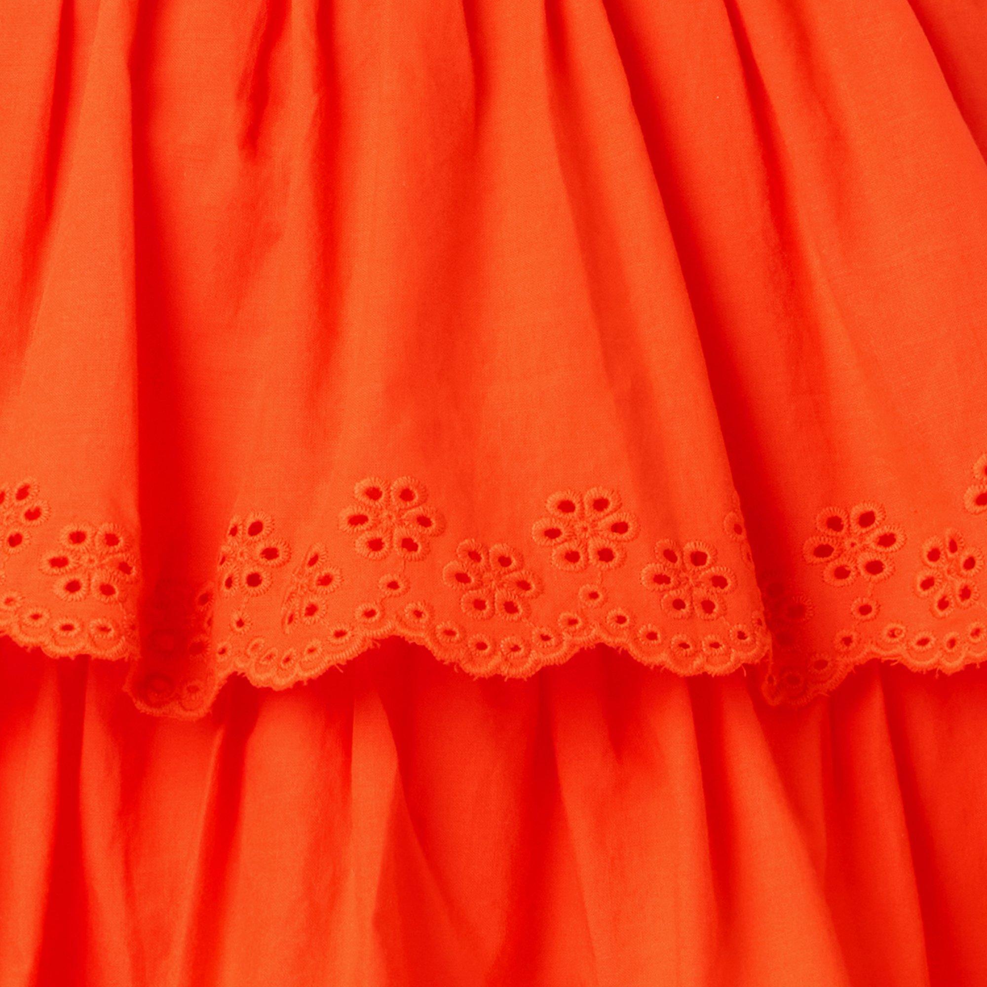 Eyelet Trim Dress image number 1