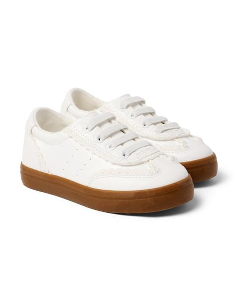 Crochet Trim Sneaker