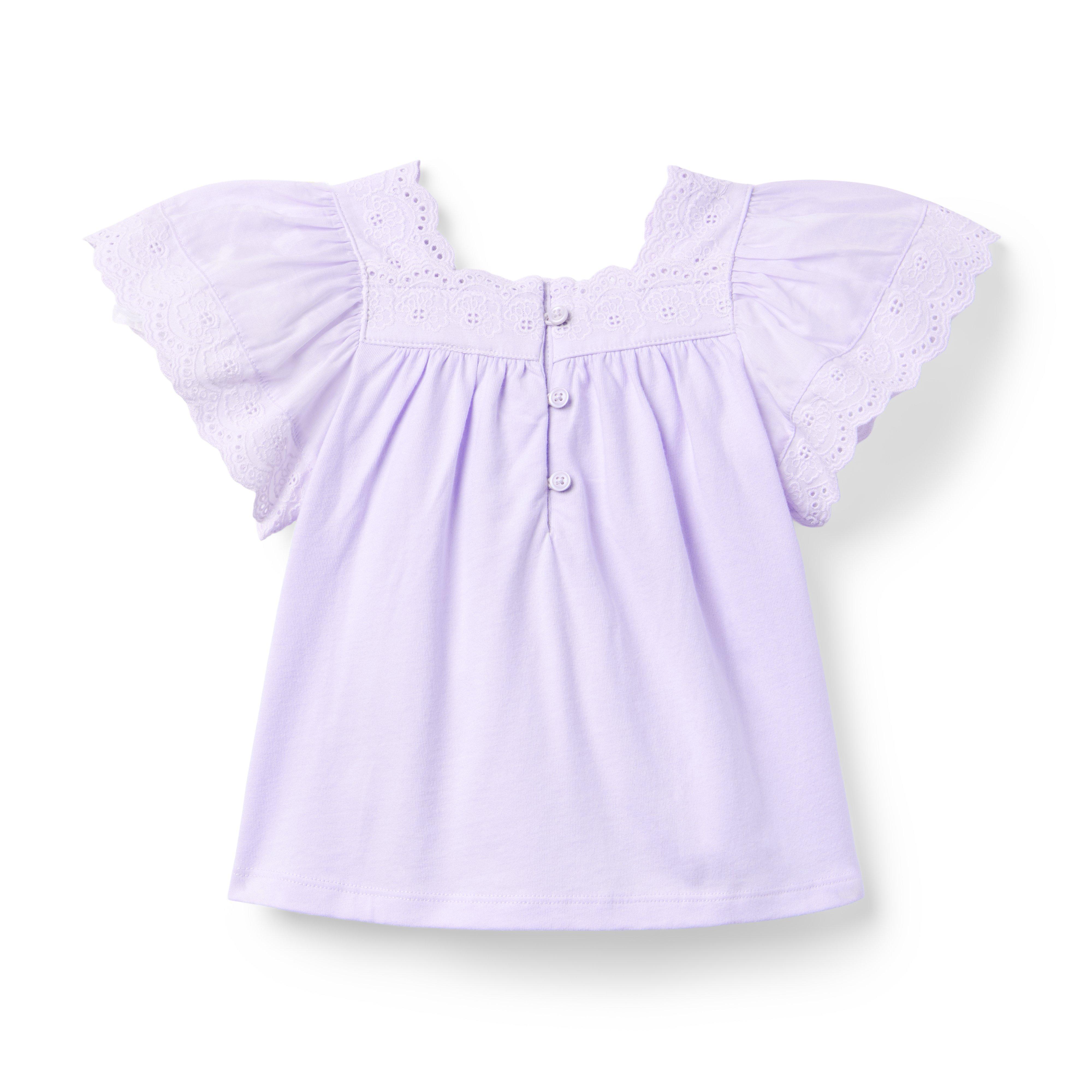 Eyelet Trim Top image number 2