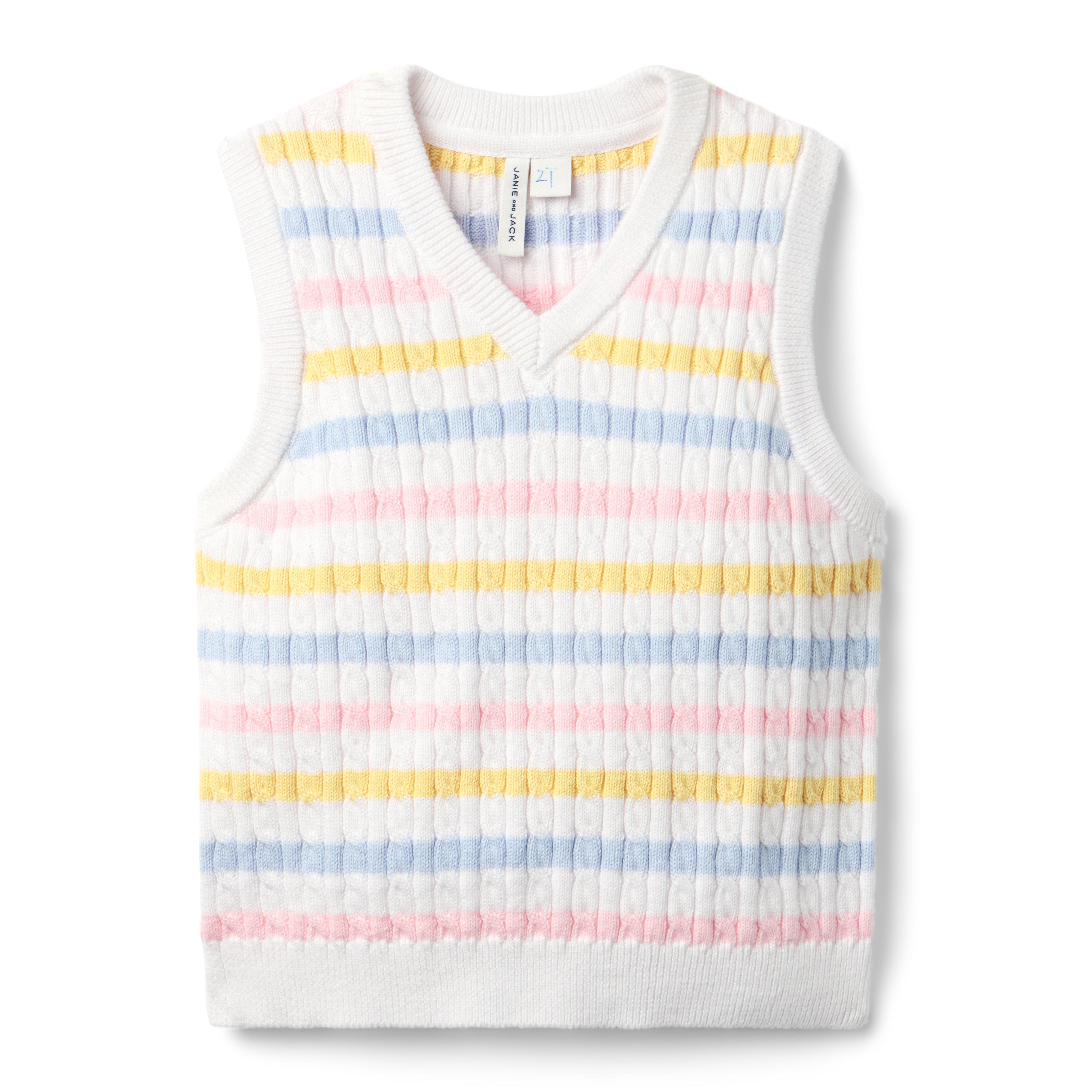 Striped Sweater Vest