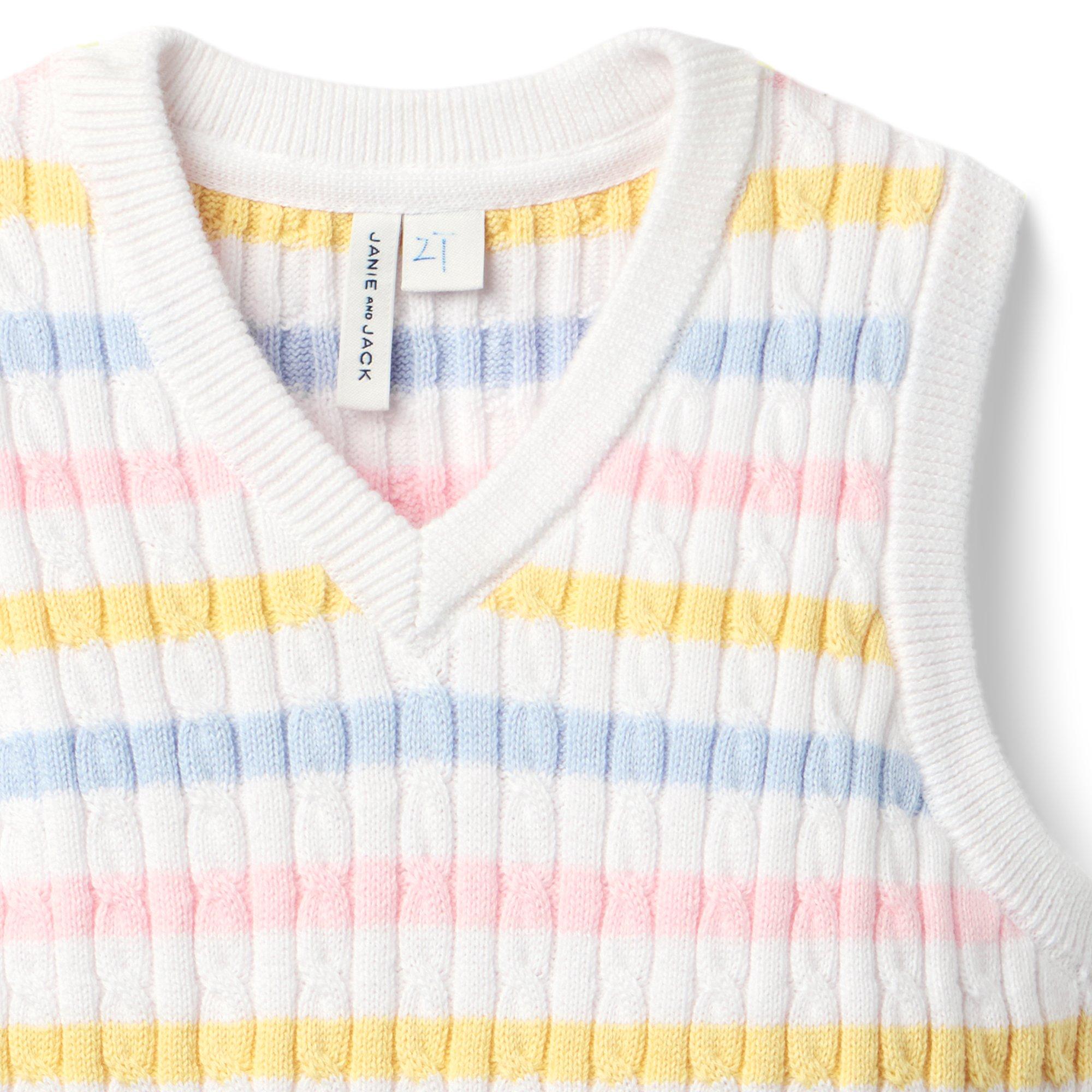 Striped Sweater Vest image number 2