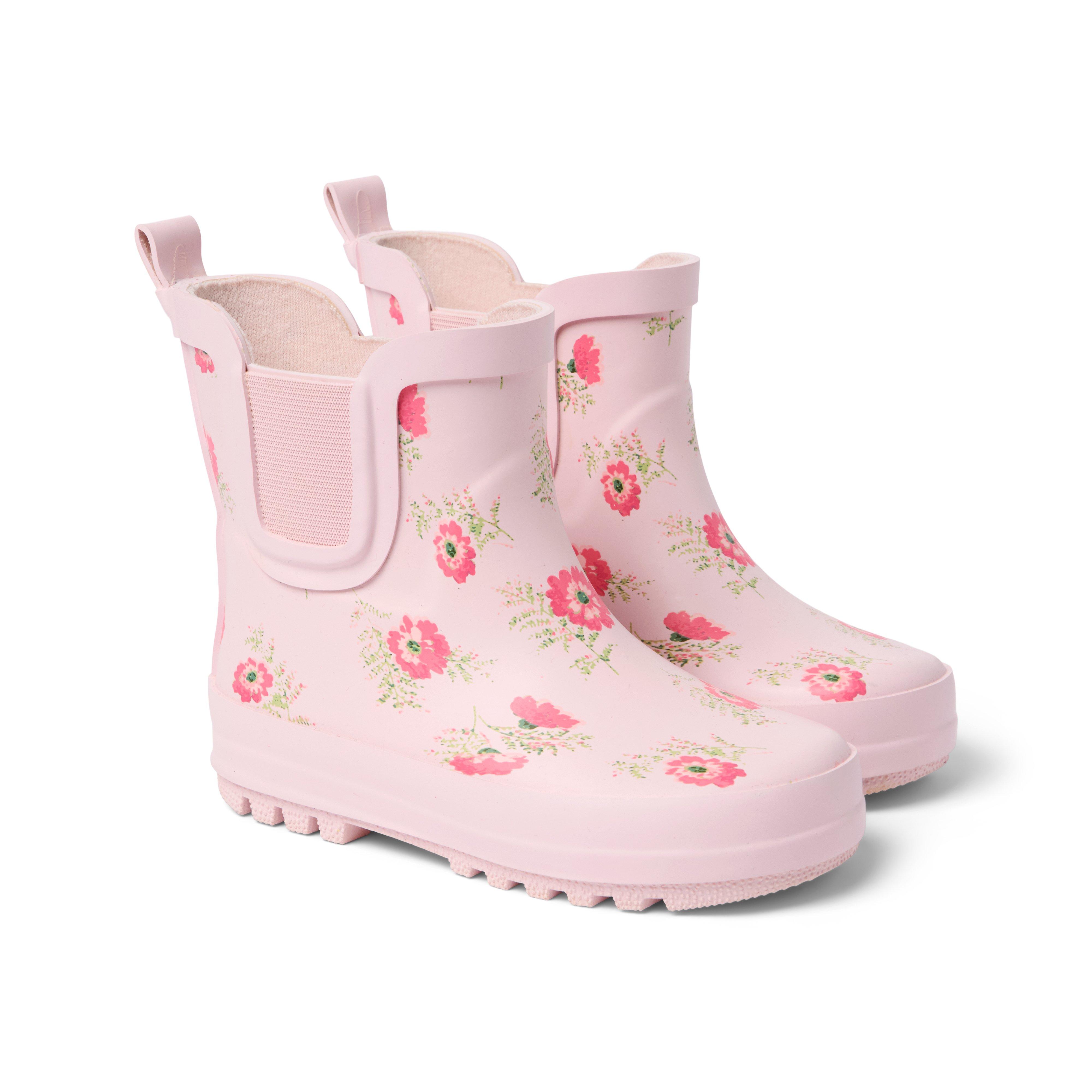 Floral Rain Boot