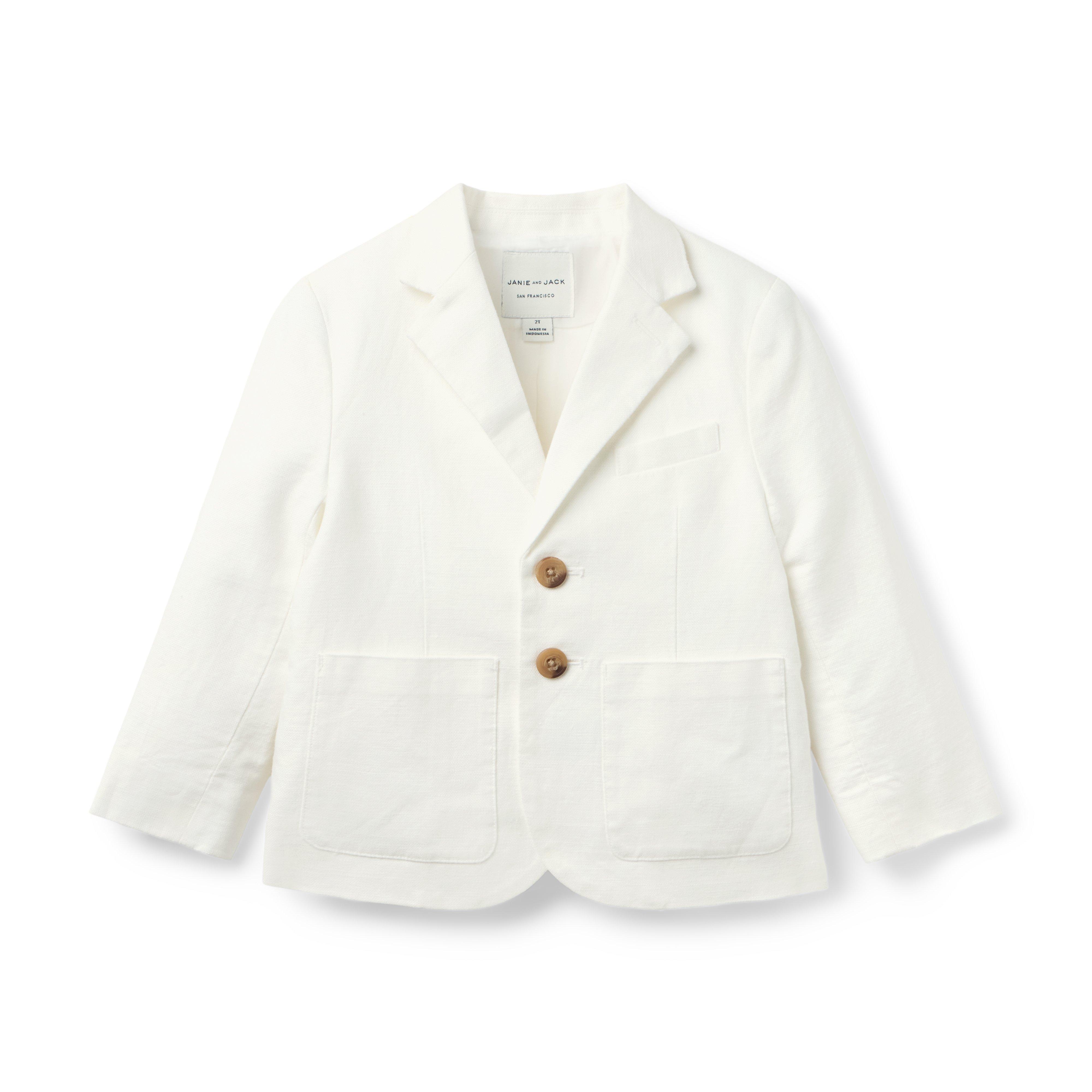 Linen-Cotton Blazer