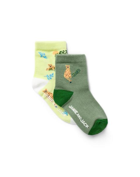 Baby Cheetah Sock 2-Pack