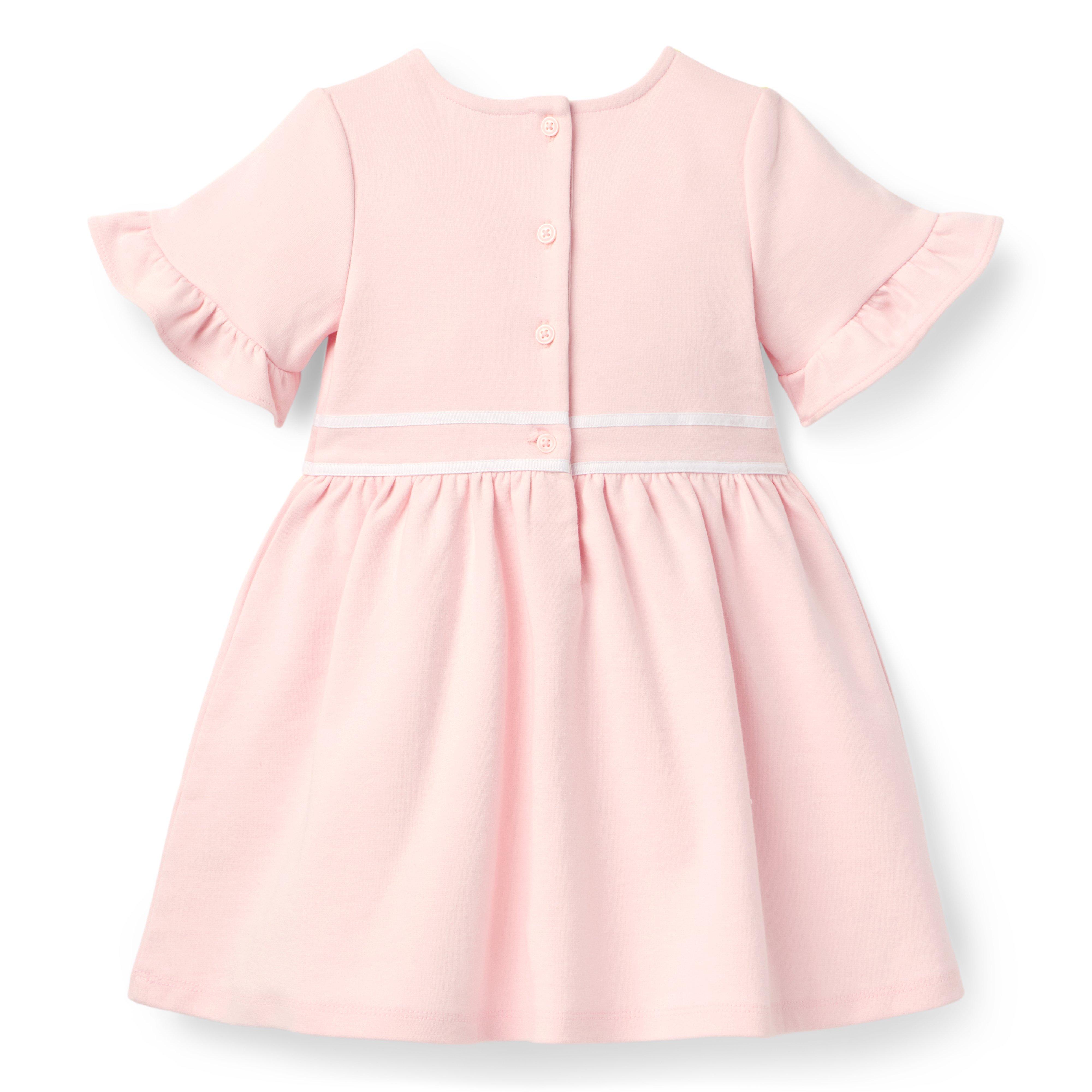 Ruffle Cuff Ponte Dress image number 2