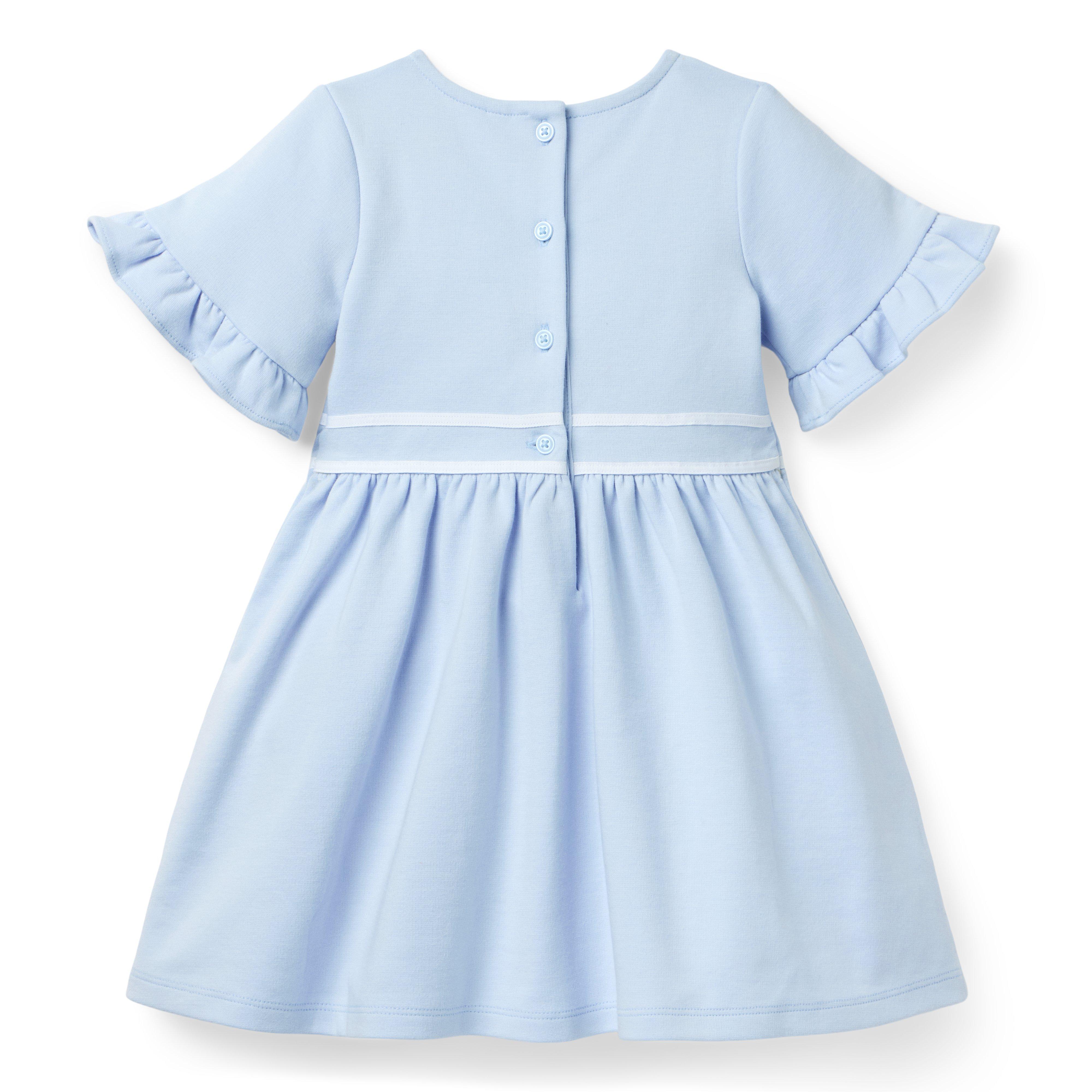 Ruffle Cuff Ponte Dress image number 2