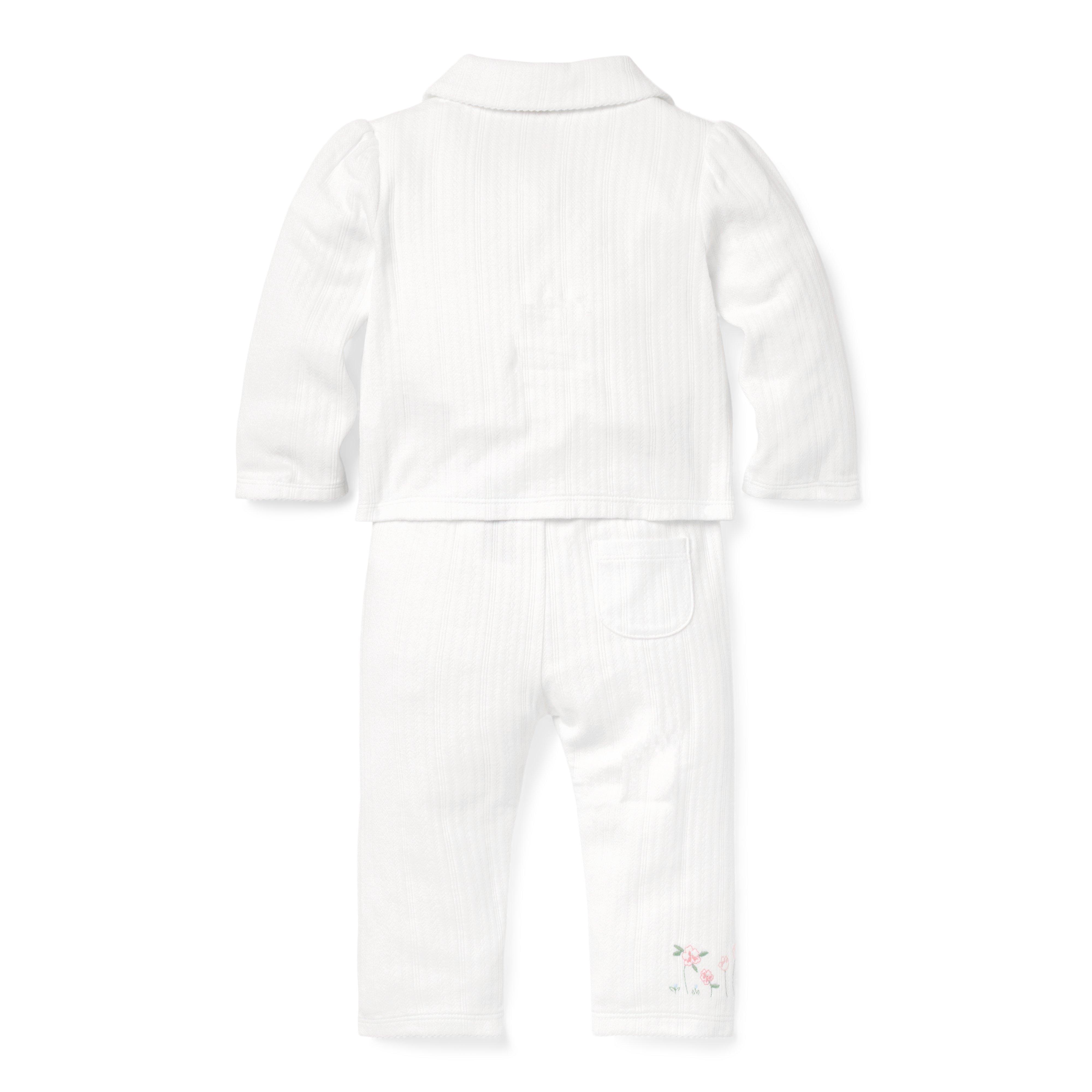 Baby Embroidered Floral 3-Piece Set image number 2