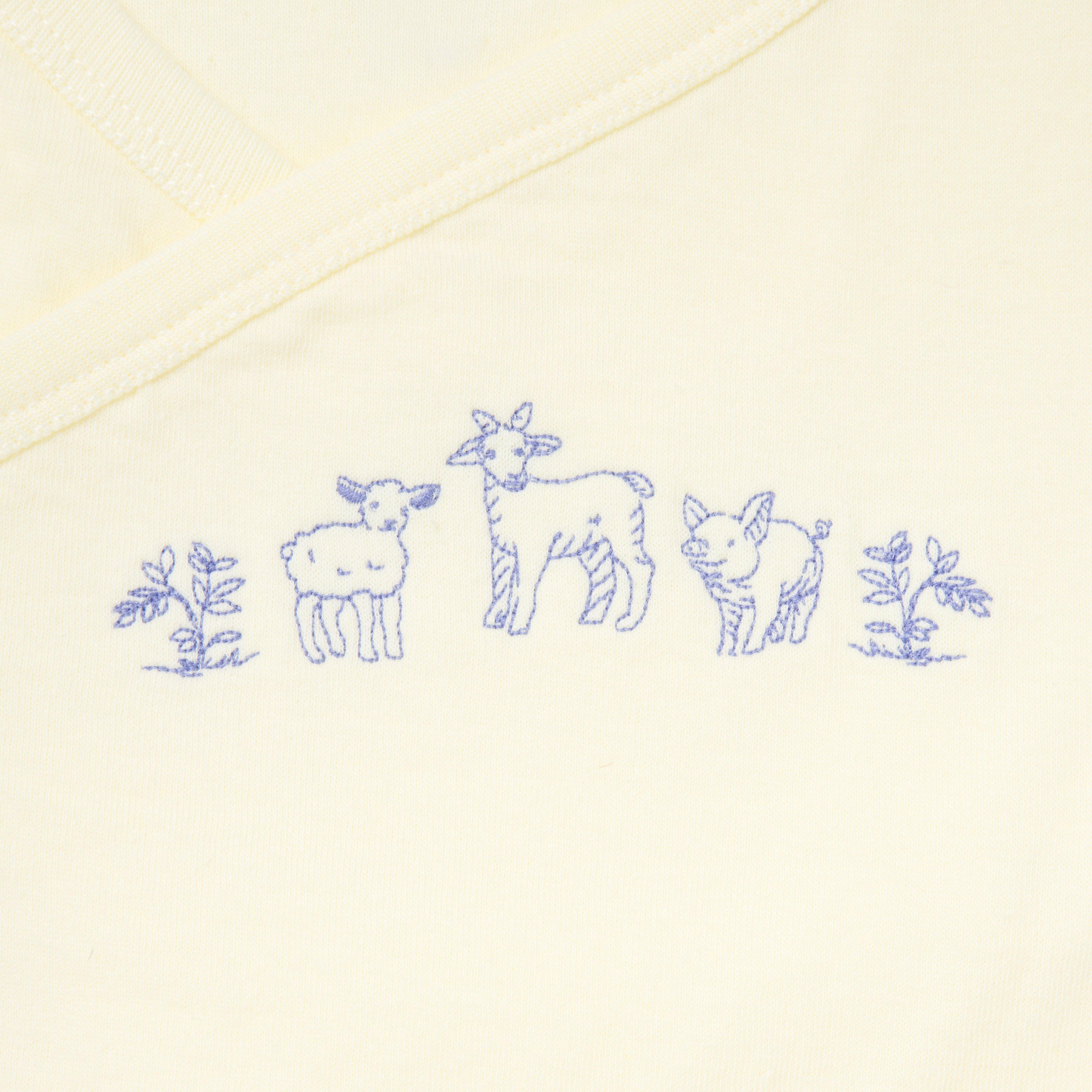 Baby Farm Friends Wrap Matching Set image number 1