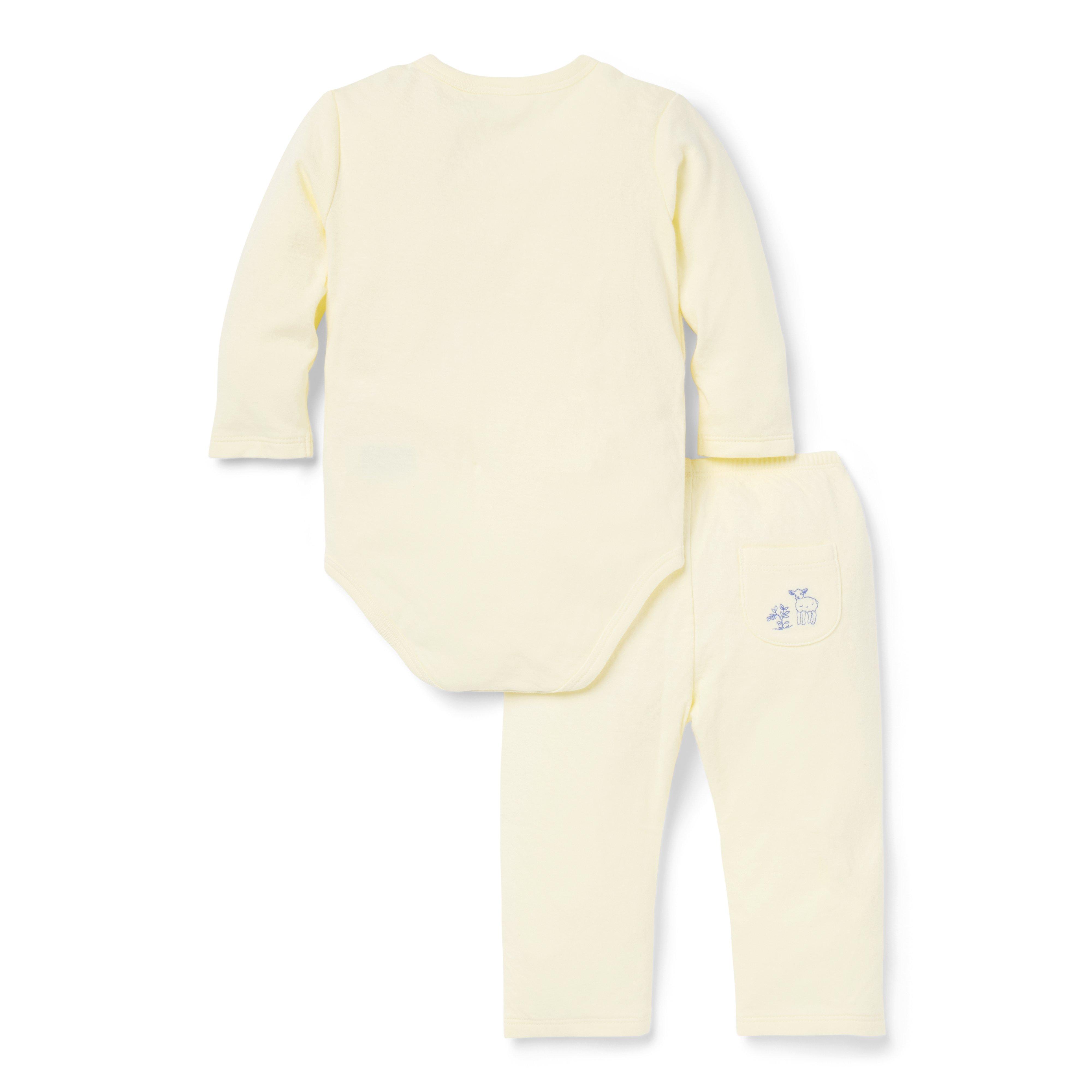 Baby Farm Friends Wrap Matching Set image number 2