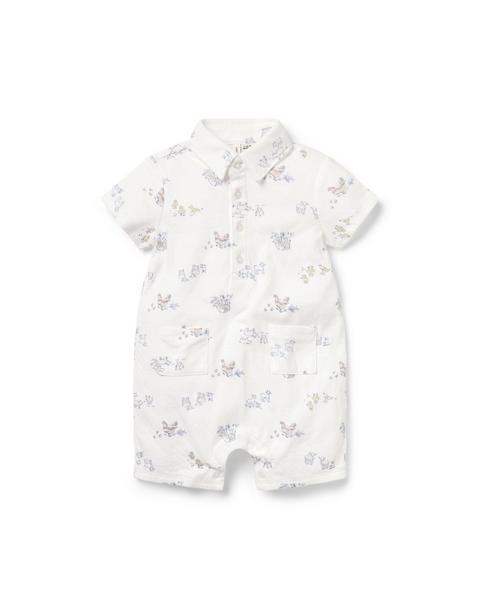 Baby Farm Animal Romper