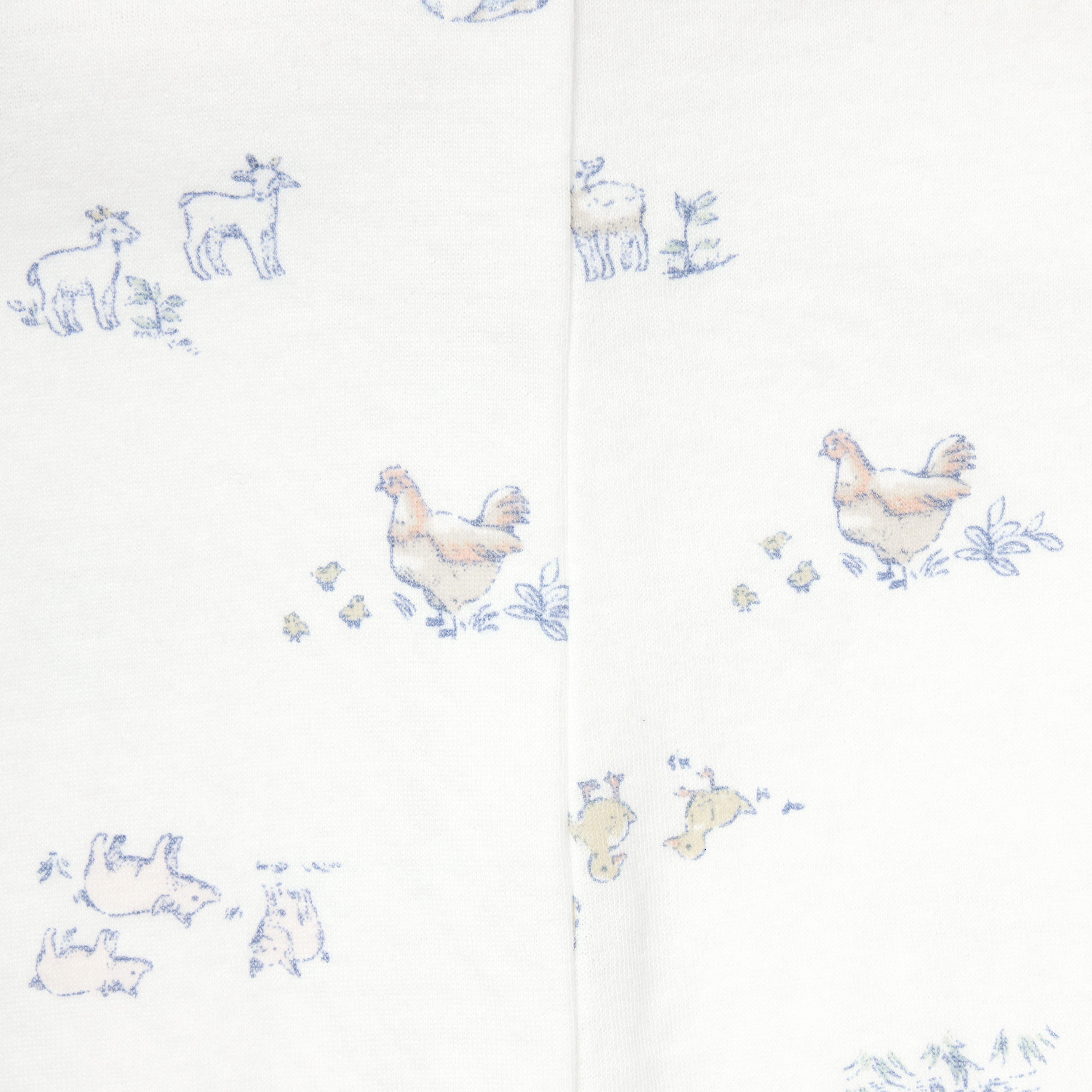 Baby Farm Animal Romper image number 1