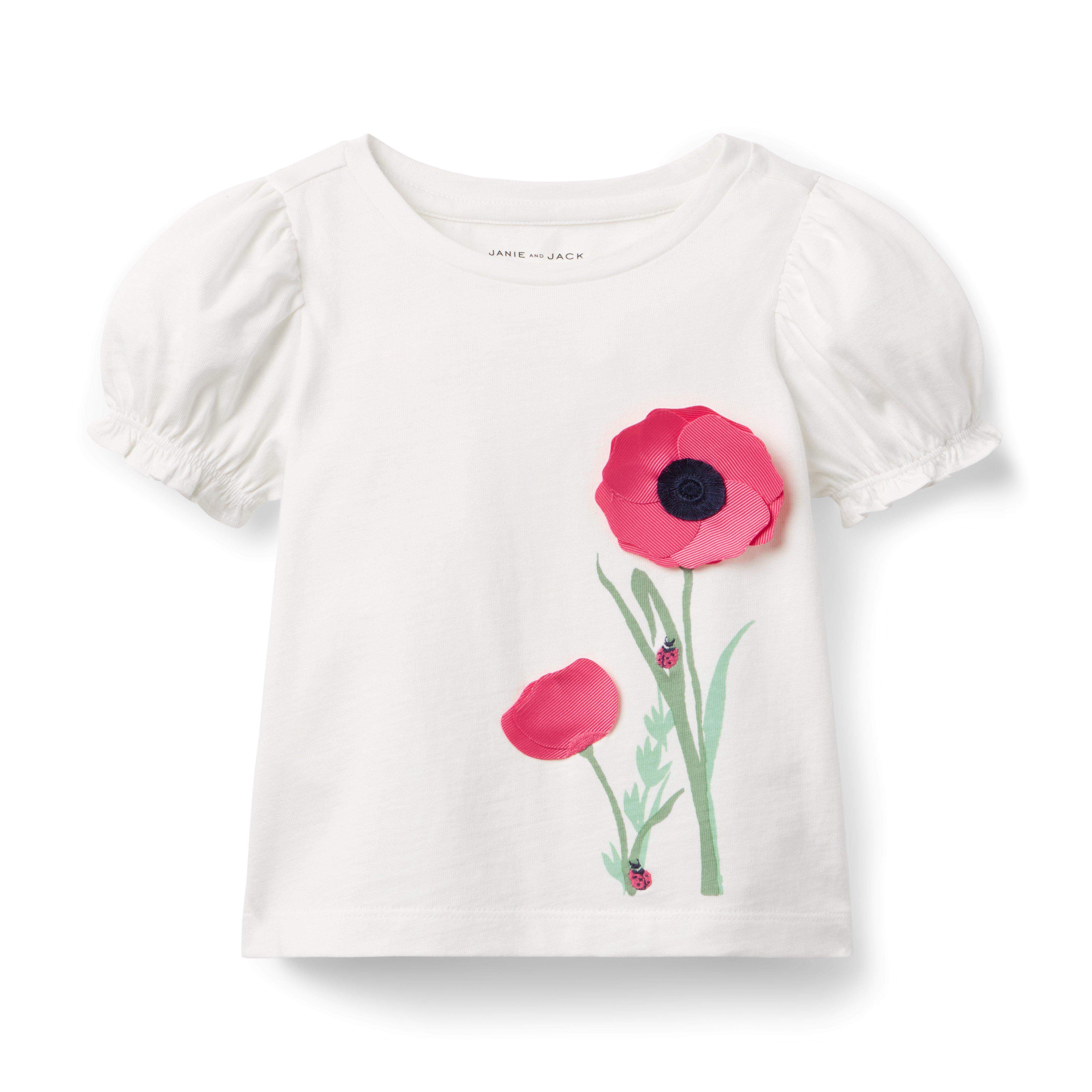 Ladybug Flower Top