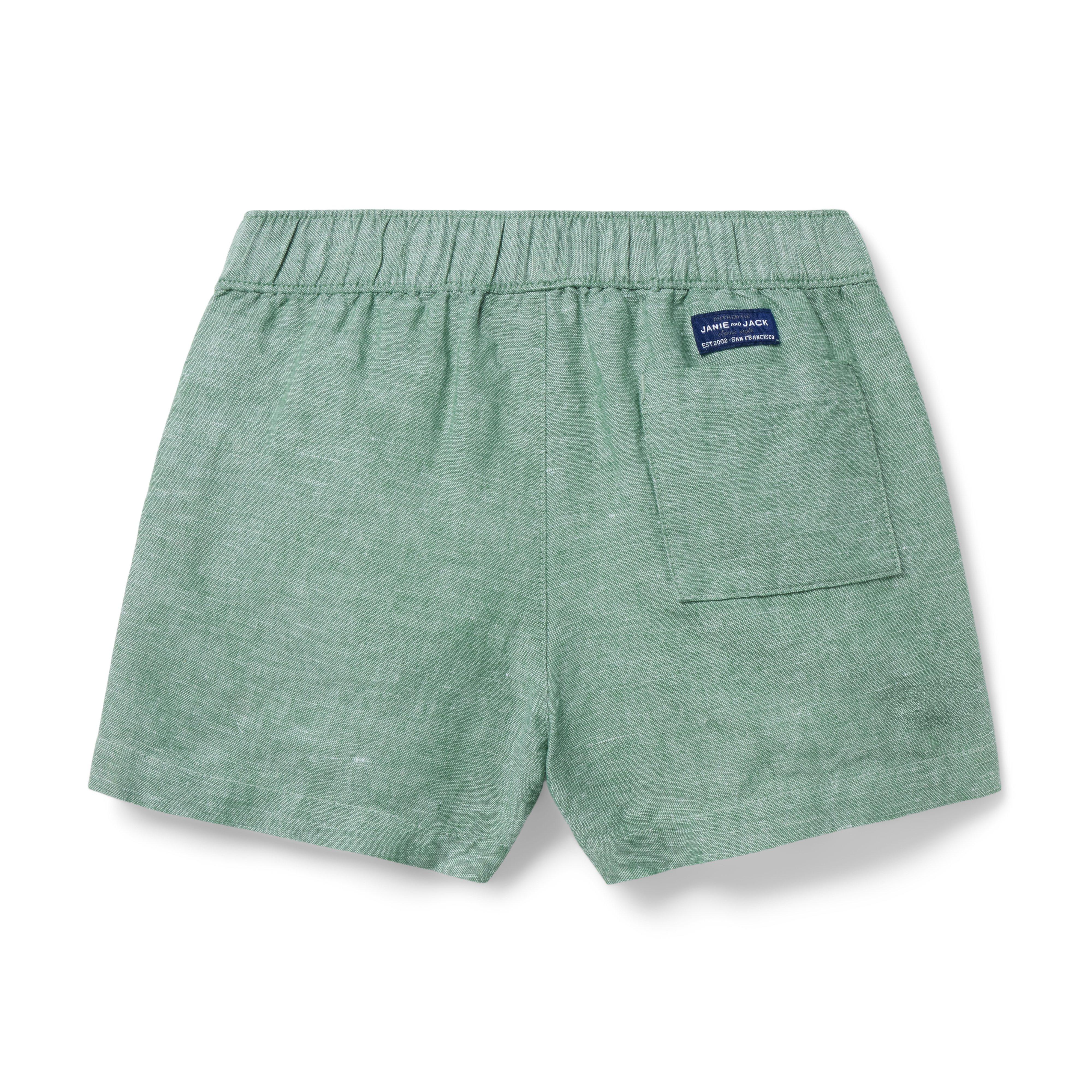 Linen-Cotton Pull-On Shortest Short image number 1