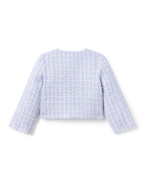 Tweed Puff Sleeve Jacket