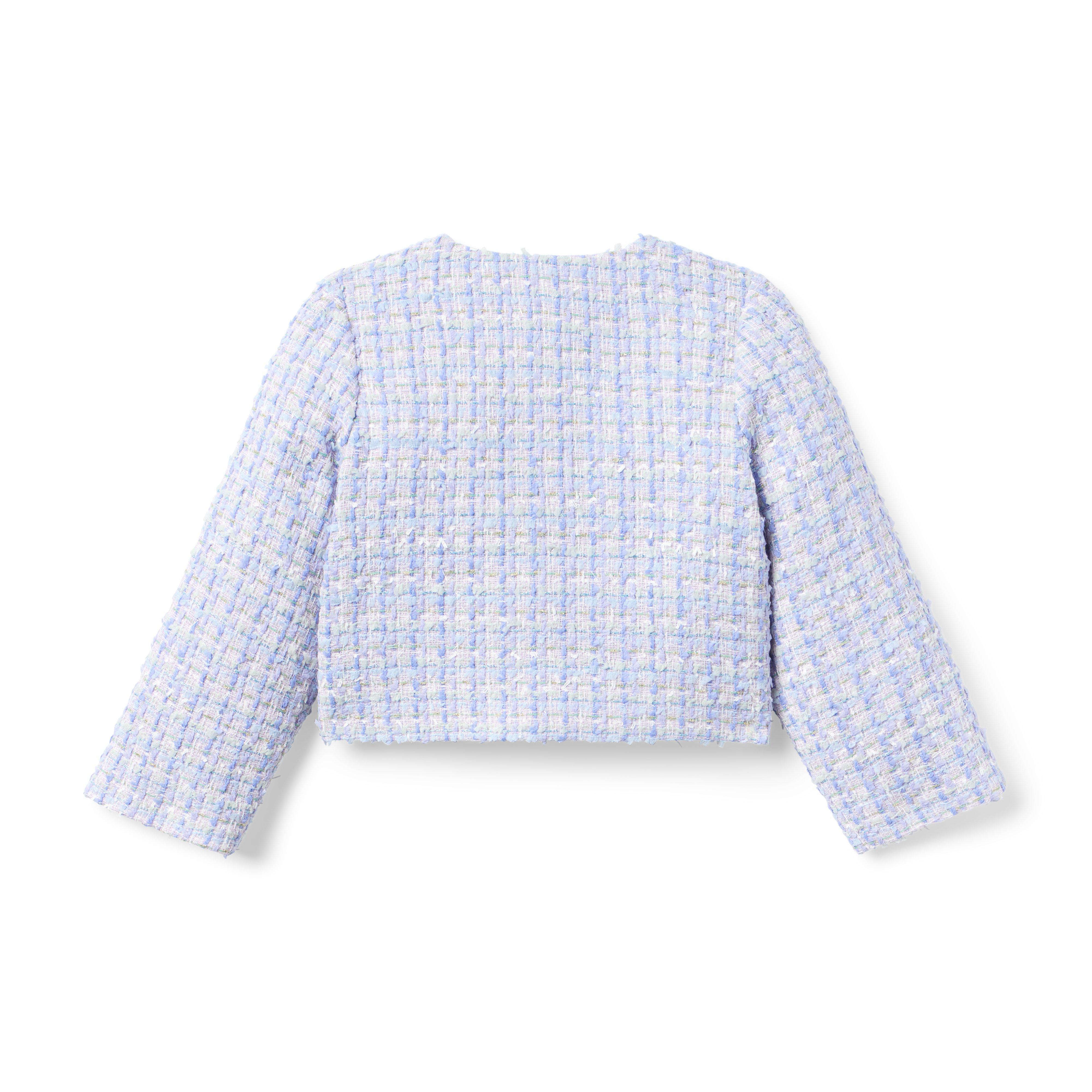 Tweed Puff Sleeve Jacket image number 2