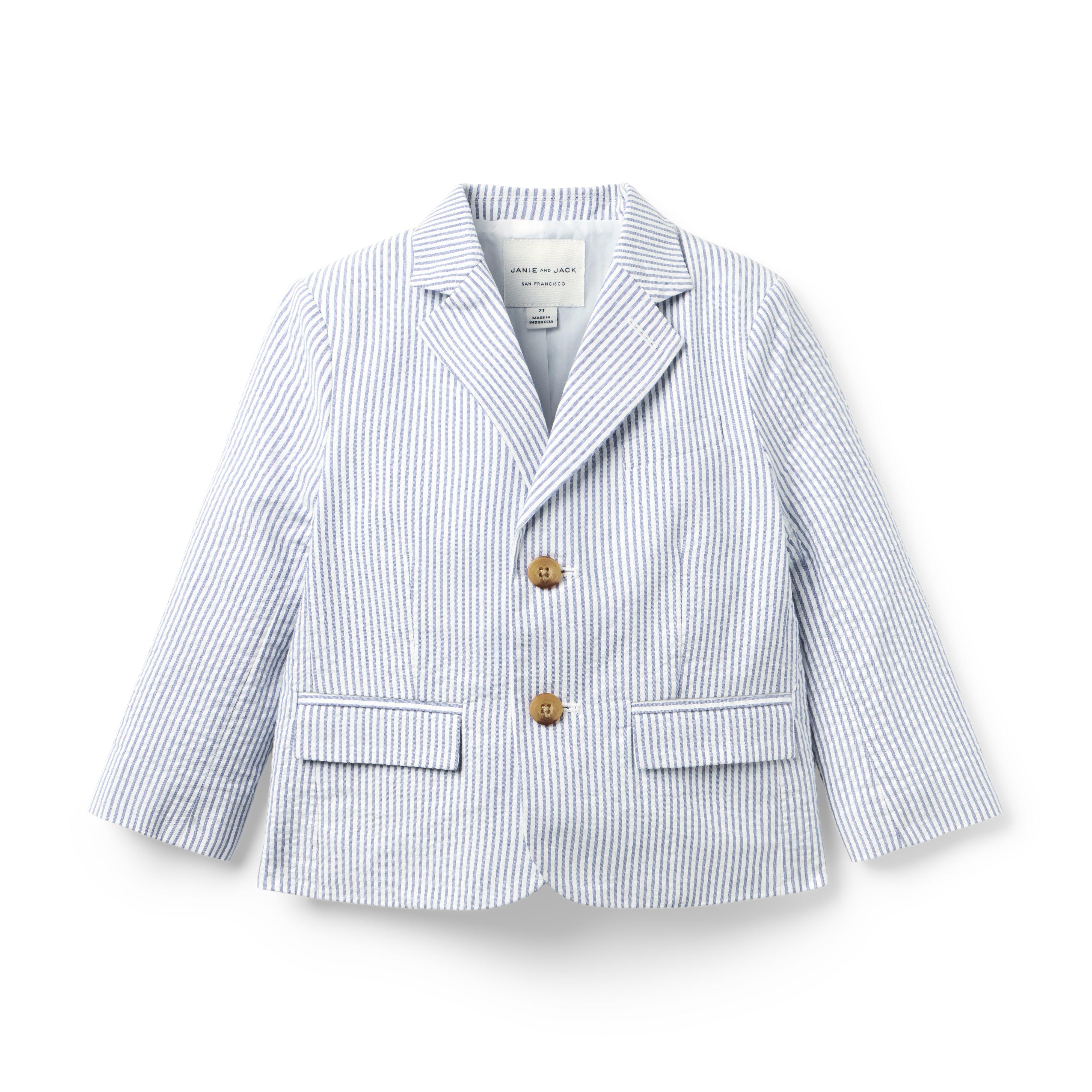 The Striped Seersucker Blazer