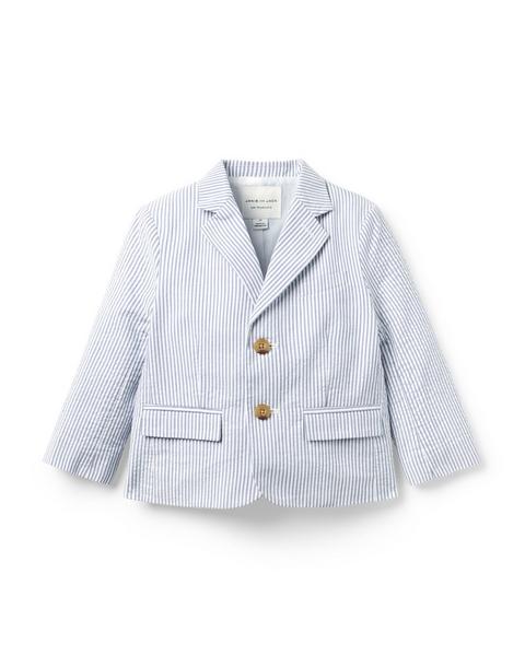 The Striped Seersucker Blazer