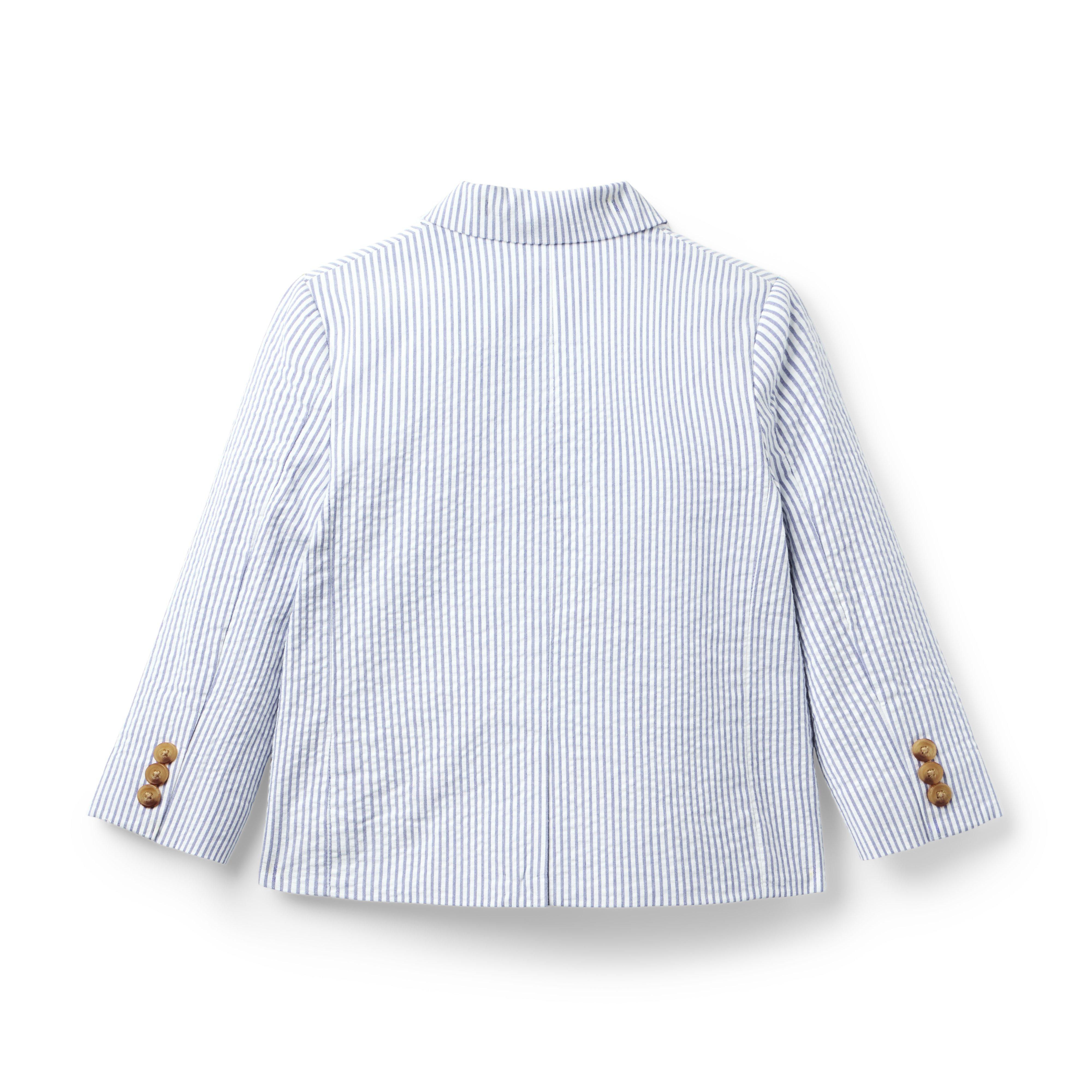The Striped Seersucker Blazer image number 2