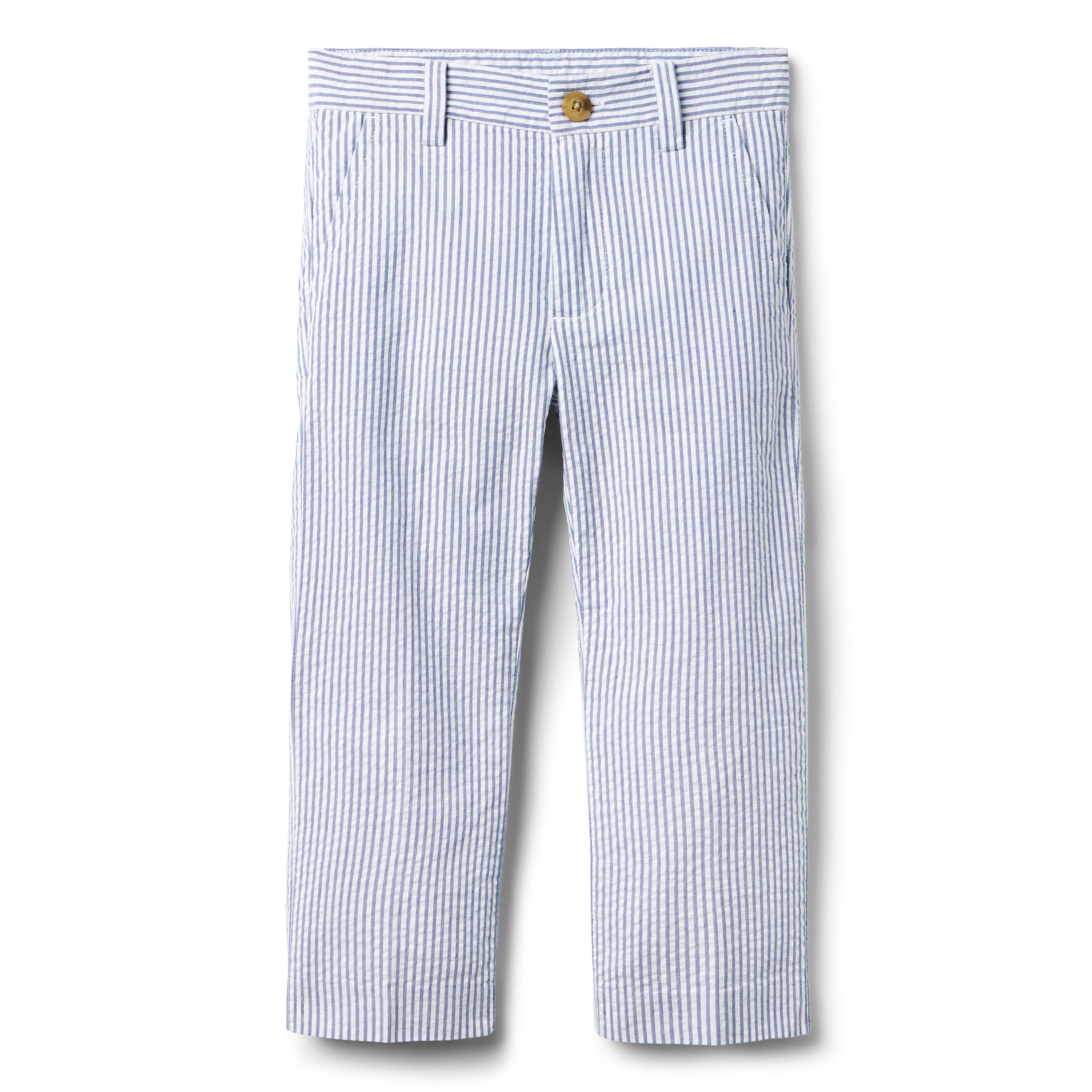 Striped Seersucker Pant