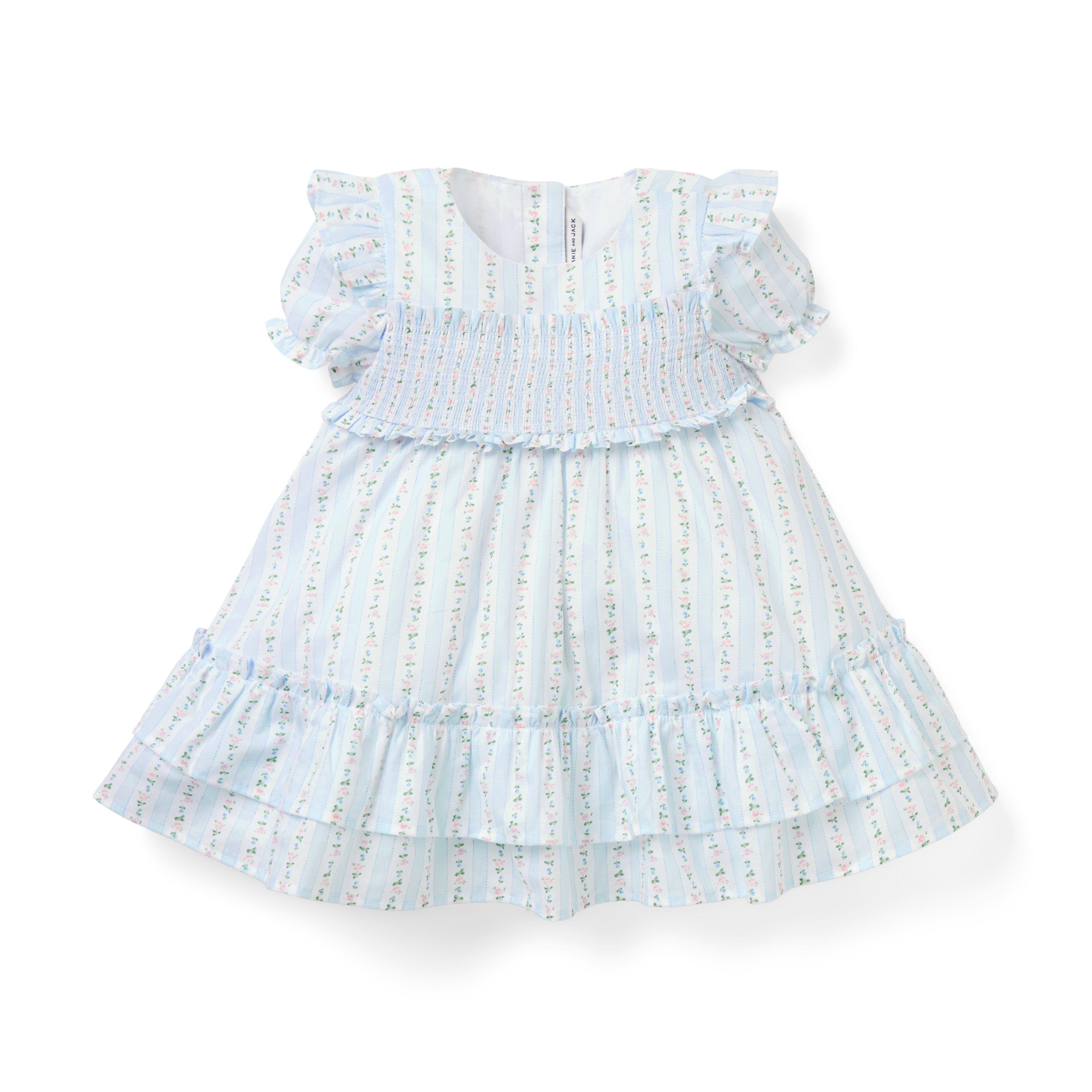 Baby Floral Striped Dress