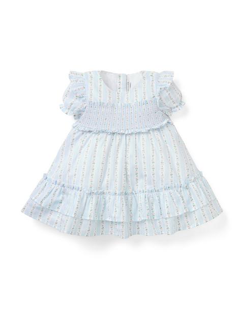 Baby Floral Striped Dress