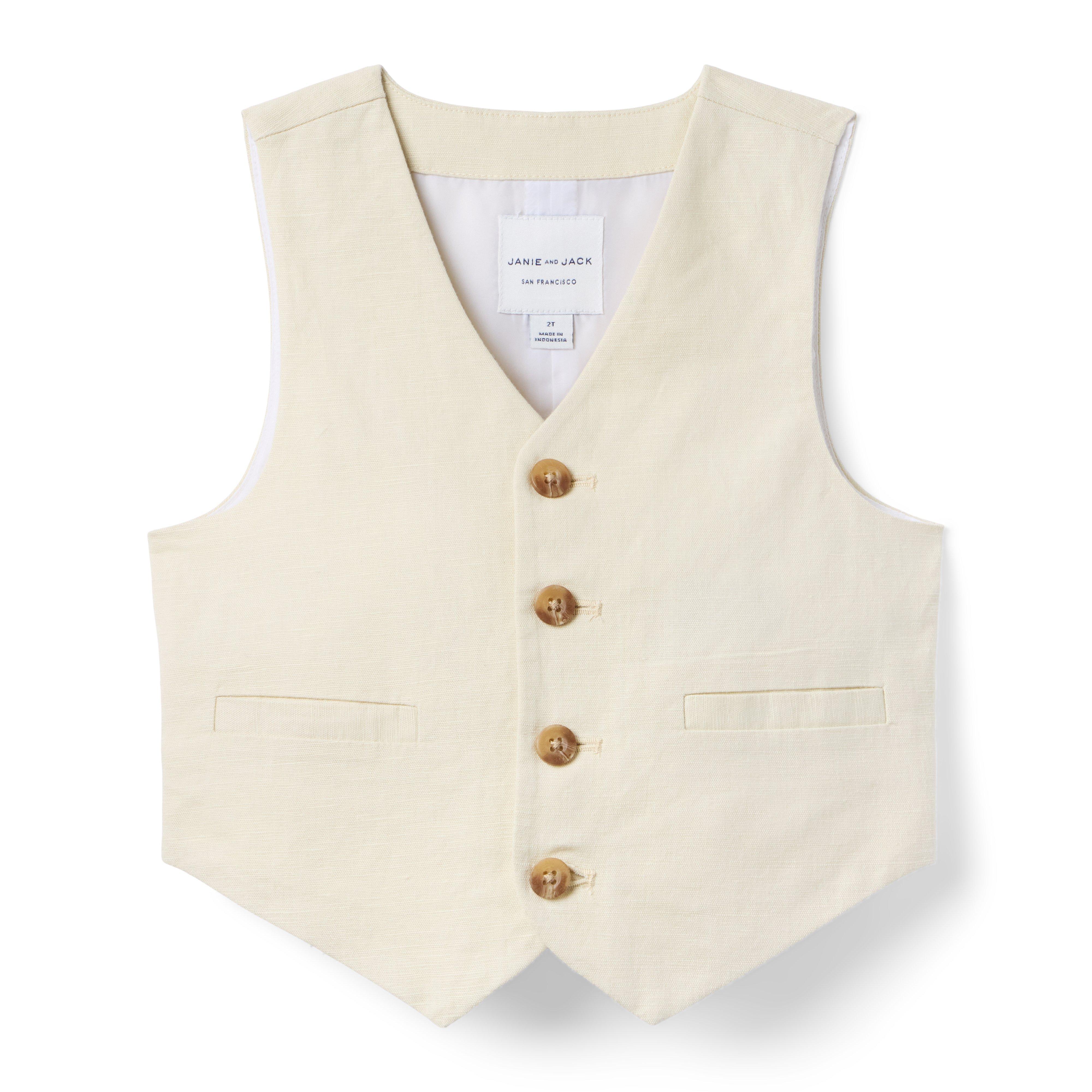 Linen-Cotton Vest