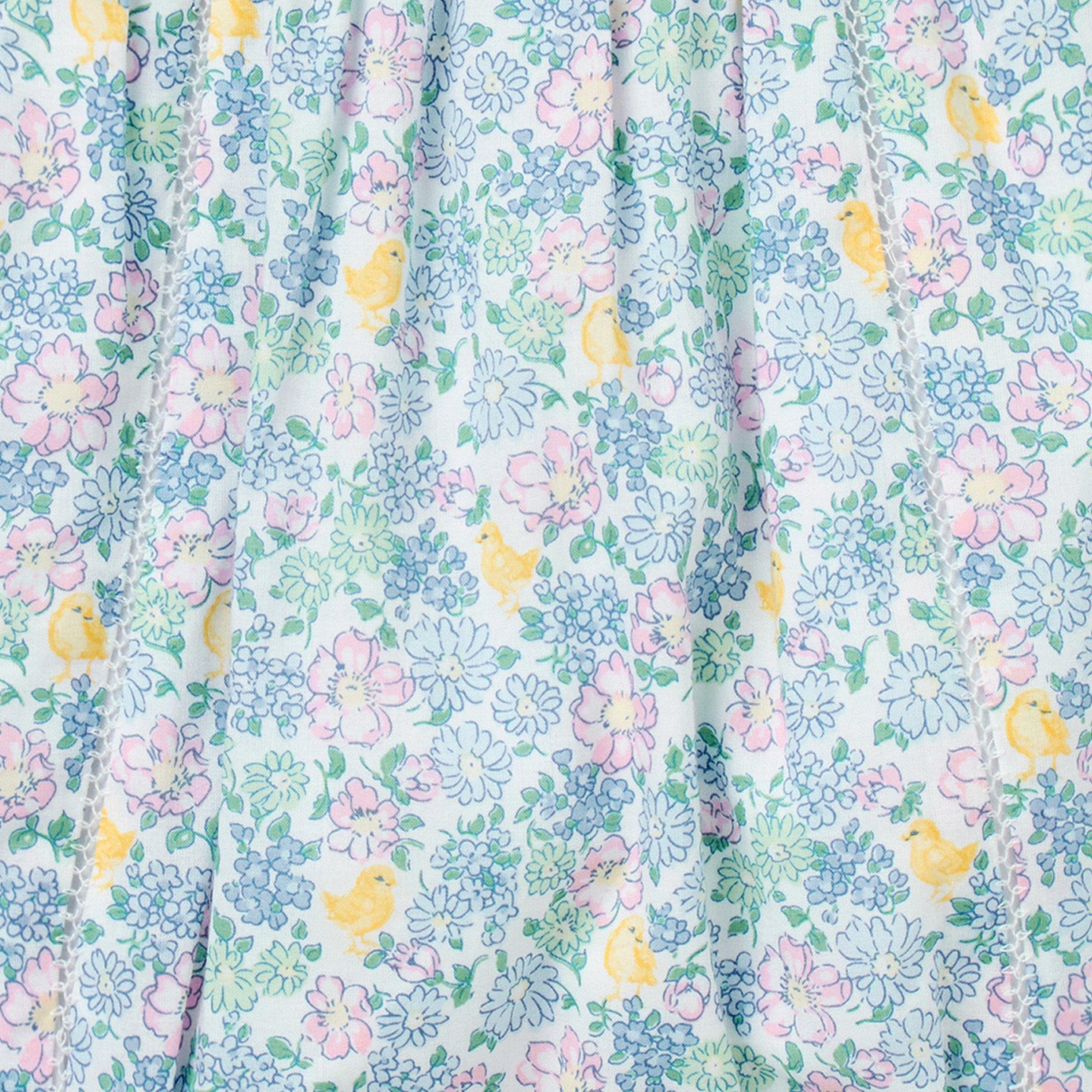 Baby Ditsy Floral Collared Romper image number 2