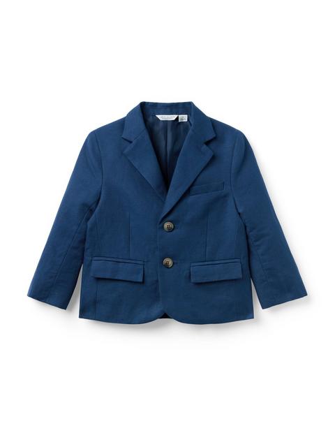 Linen-Cotton Blazer