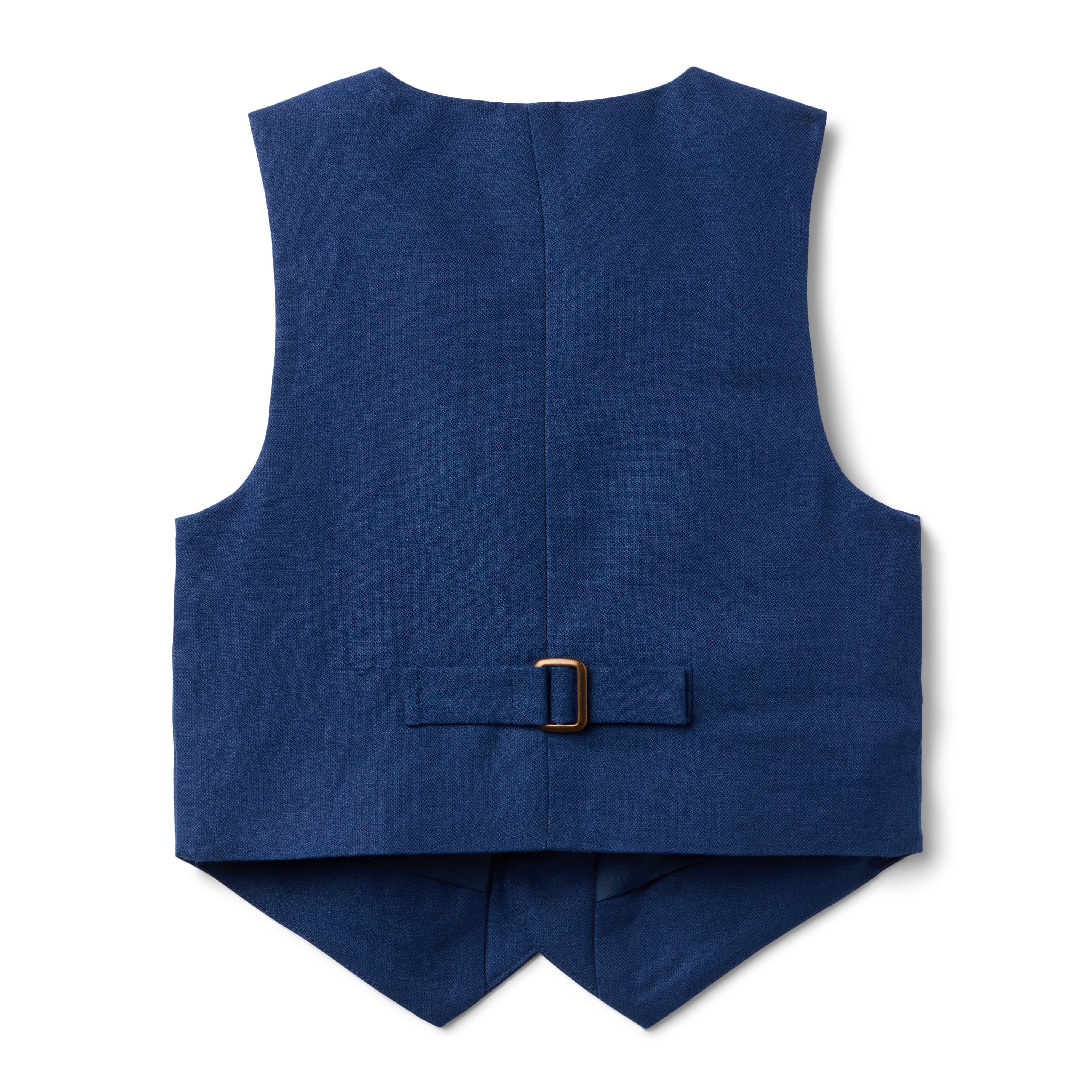 Linen-Cotton Vest image number 1
