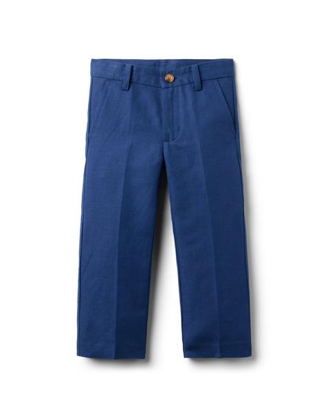 Linen-Cotton Trouser
