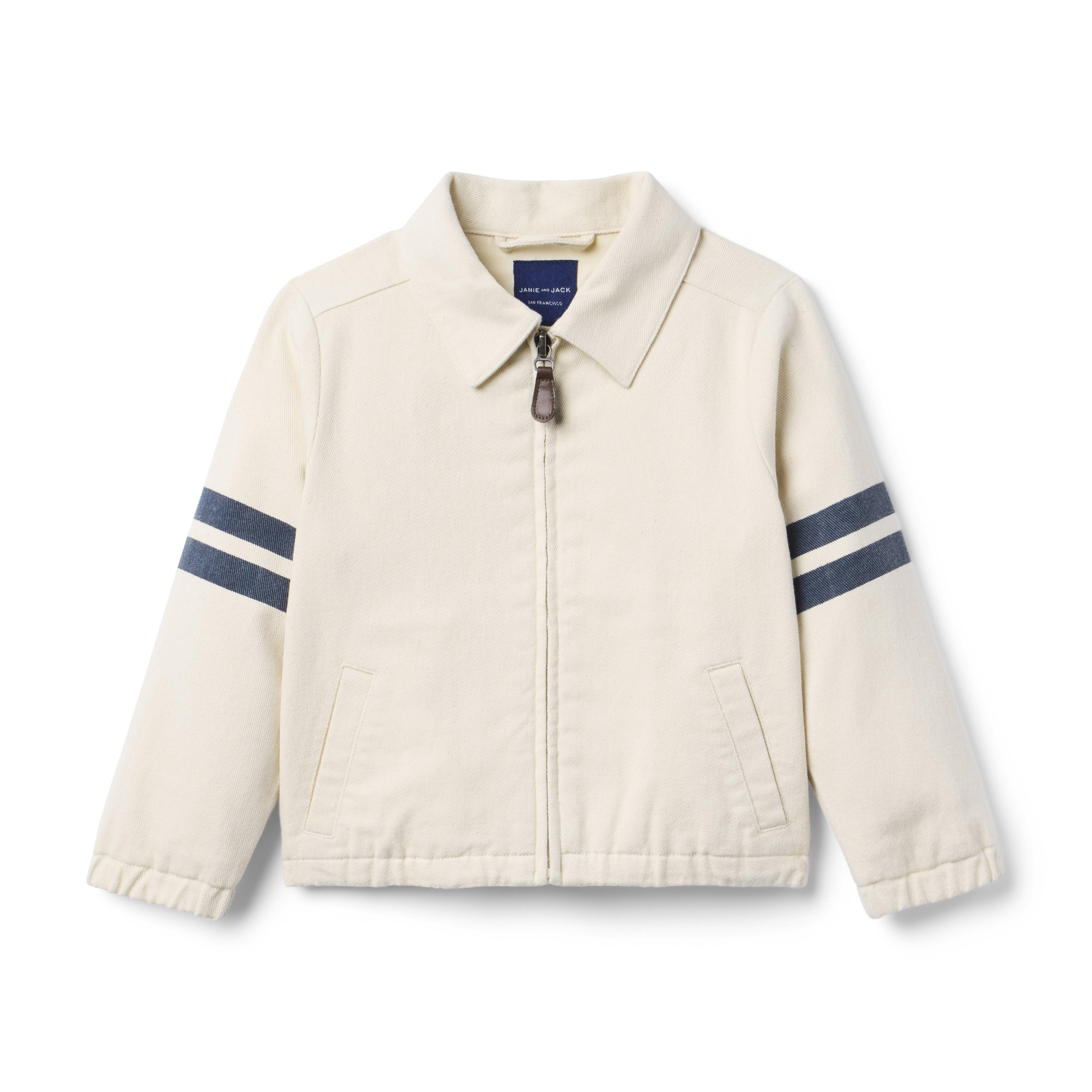 The Striped Twill Jacket