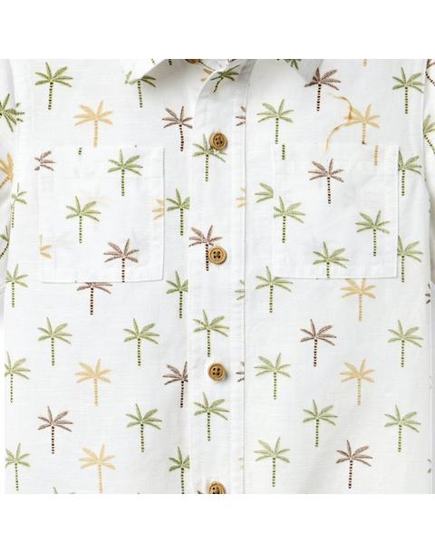 The Linen-Cotton Double Pocket Shirt