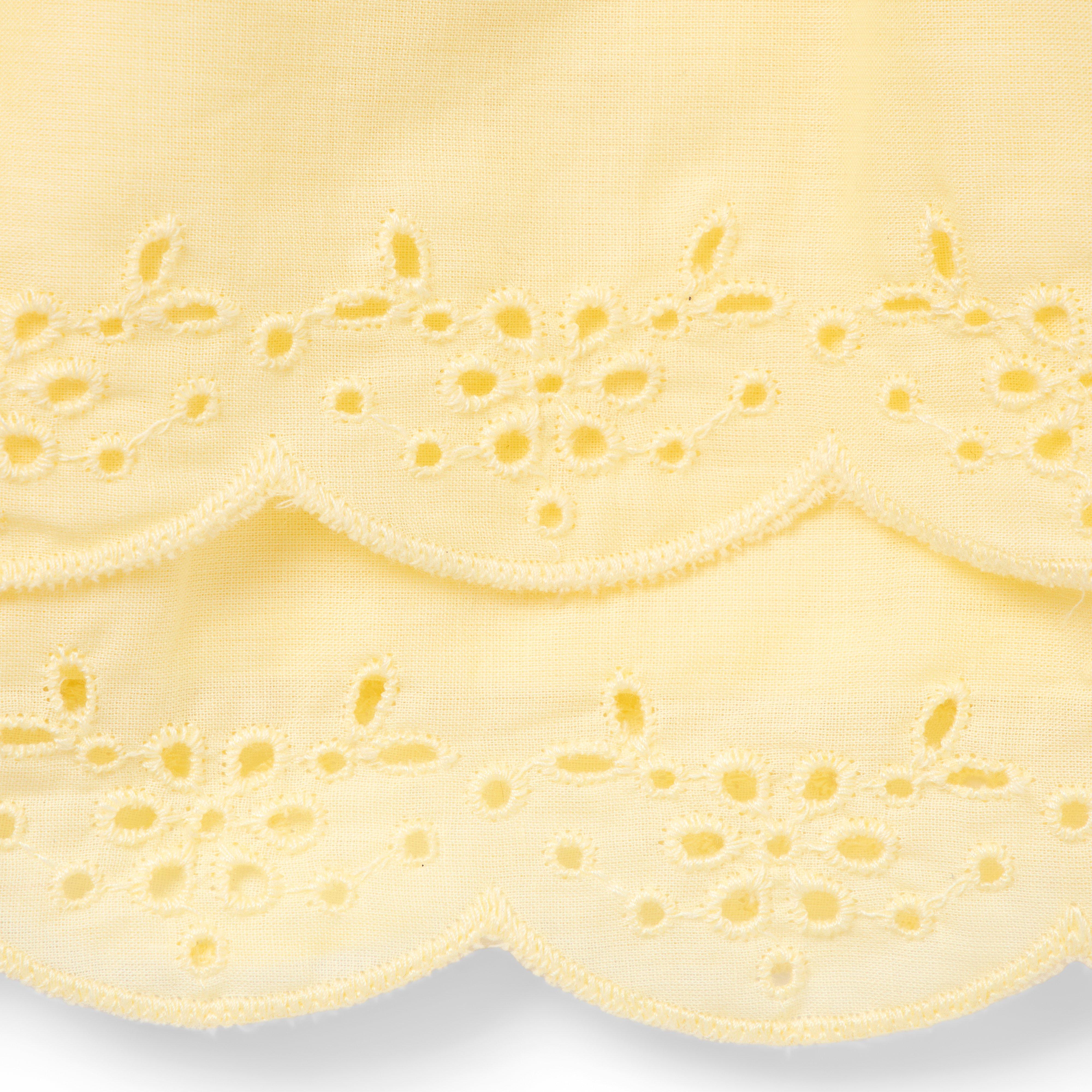 Baby Eyelet Trim Matching Set  image number 2