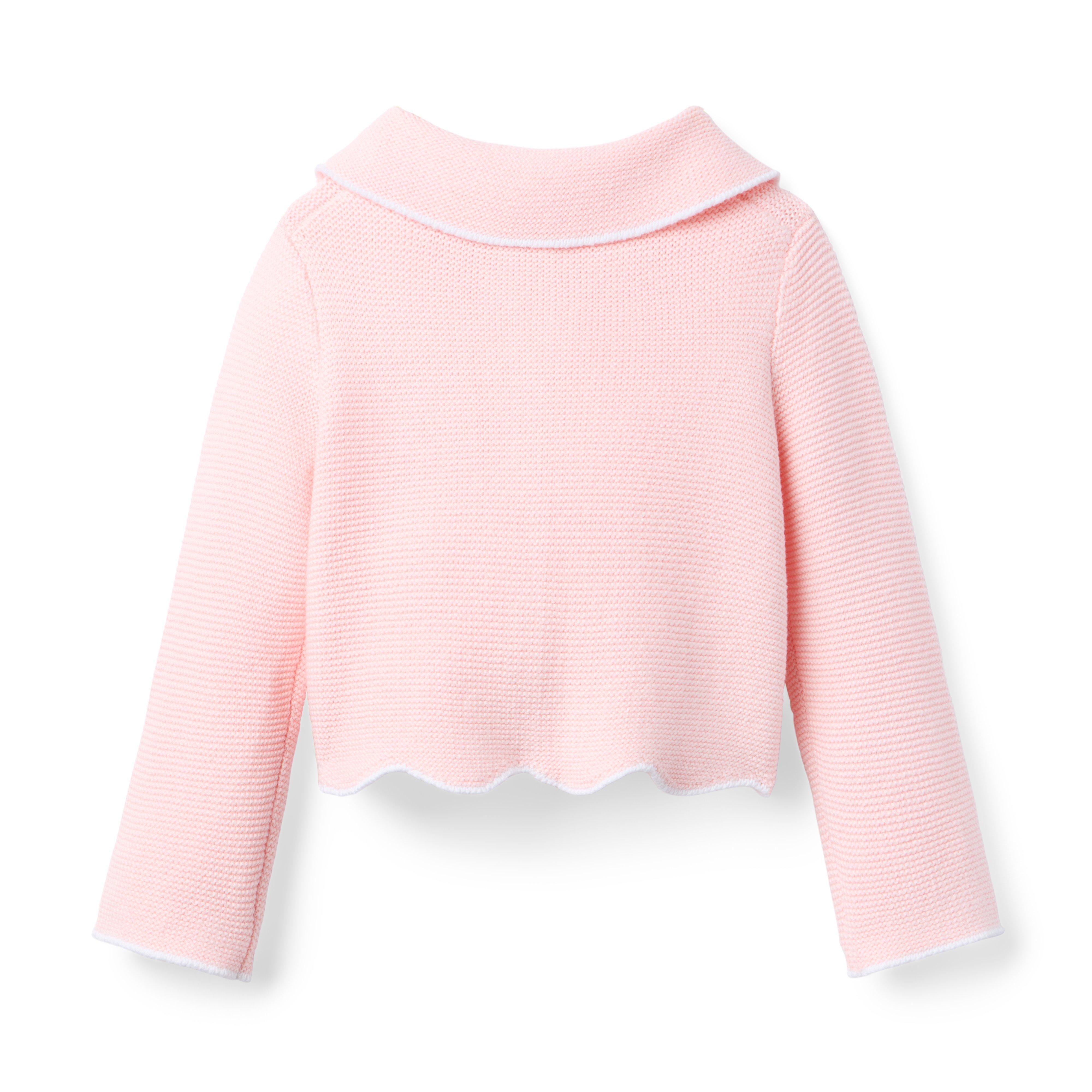 The Scalloped Hem Cardigan image number 1