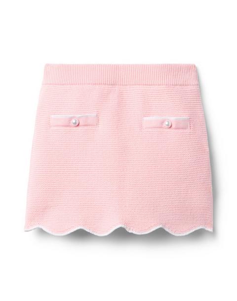The Scalloped Hem Skirt
