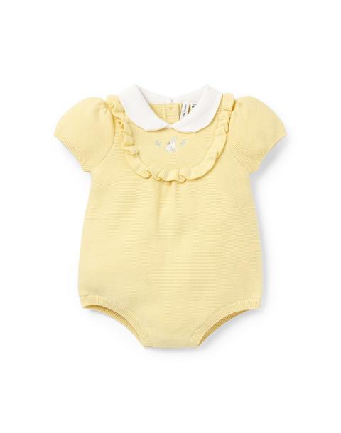 Baby Bunny Knit Romper