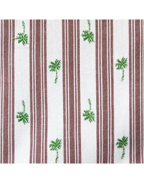 Palm Stripe Jacquard Shirt