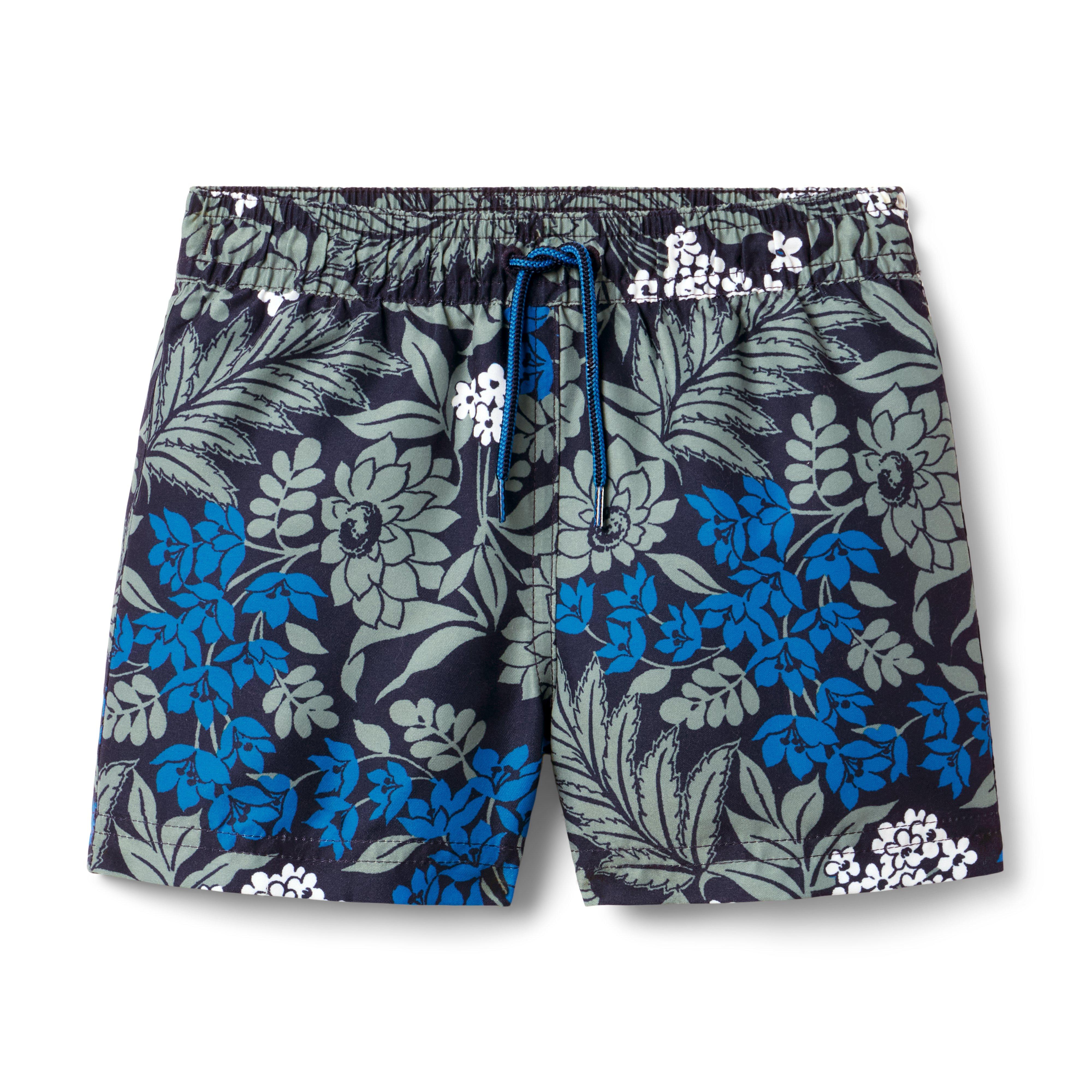 Recycled Floral Swim Trunk