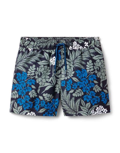 Recycled Floral Swim Trunk