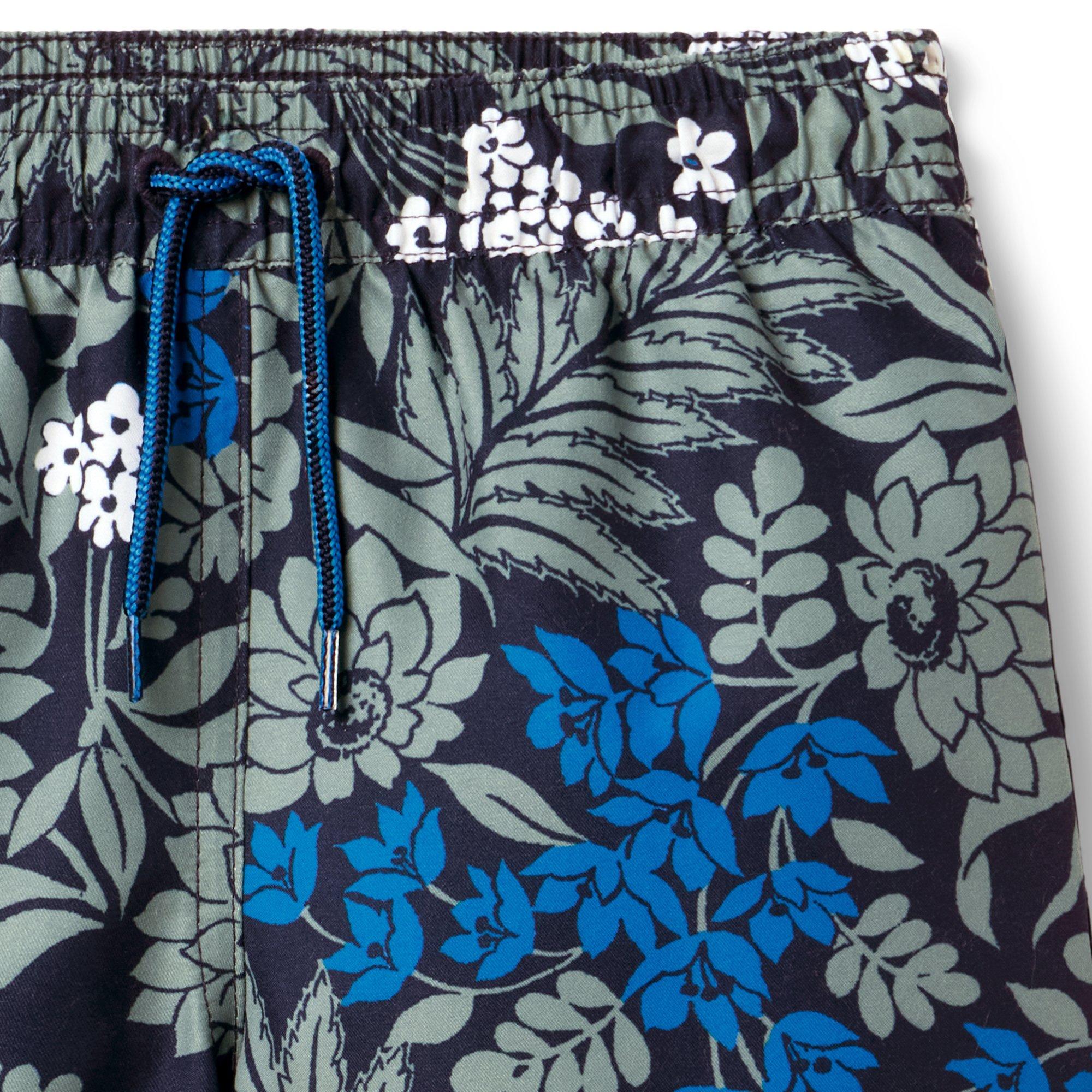 Recycled Floral Swim Trunk image number 1