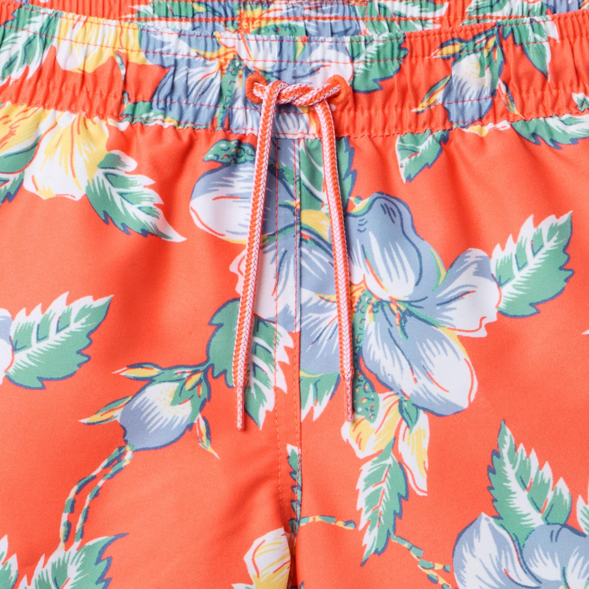 Recycled Floral Swim Trunk image number 2