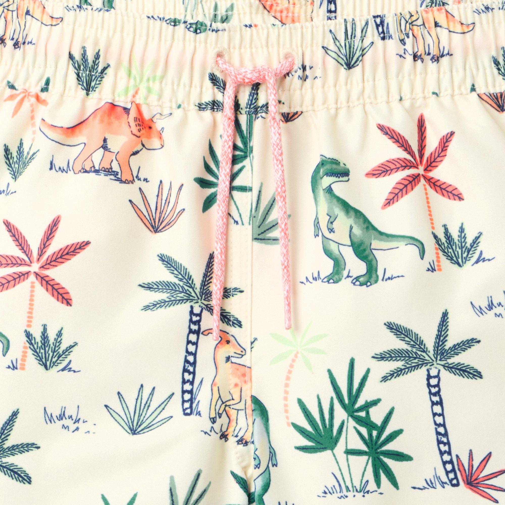 Recycled Dinosaur Swim Trunk image number 2