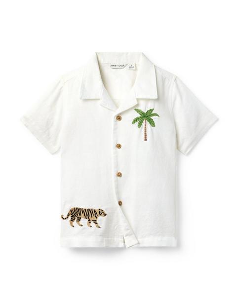 The Embroidered Cabana Shirt