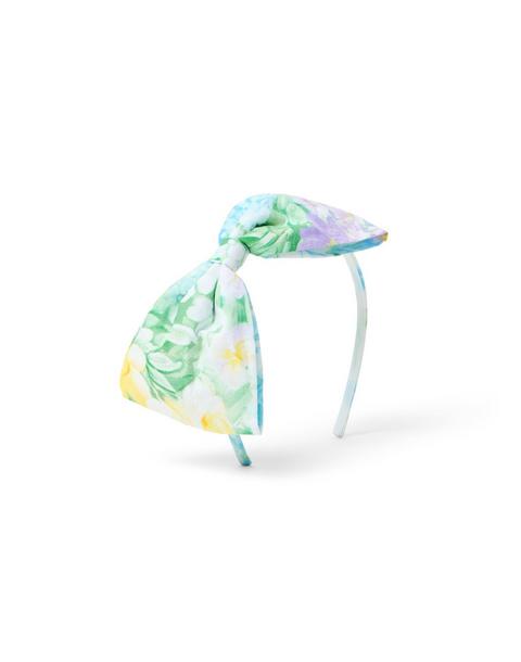 Floral Bow Headband