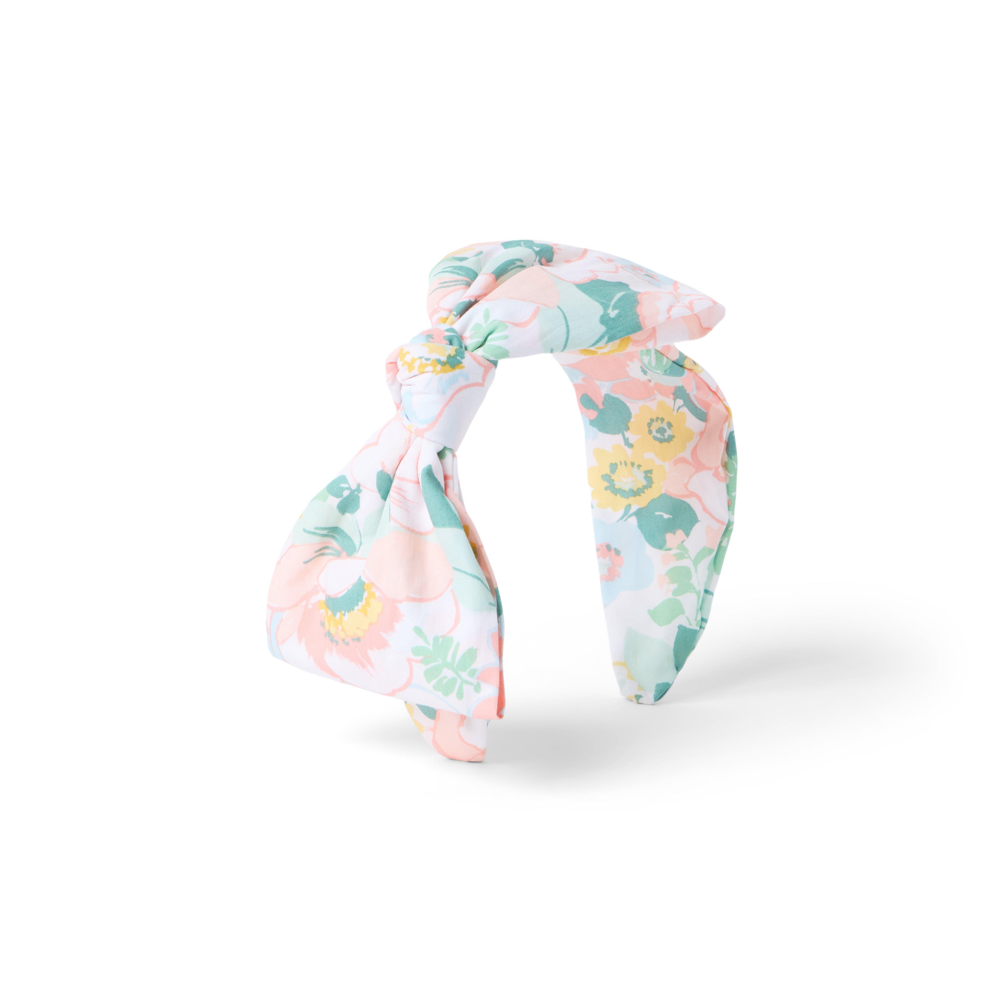 Floral Bow Headband