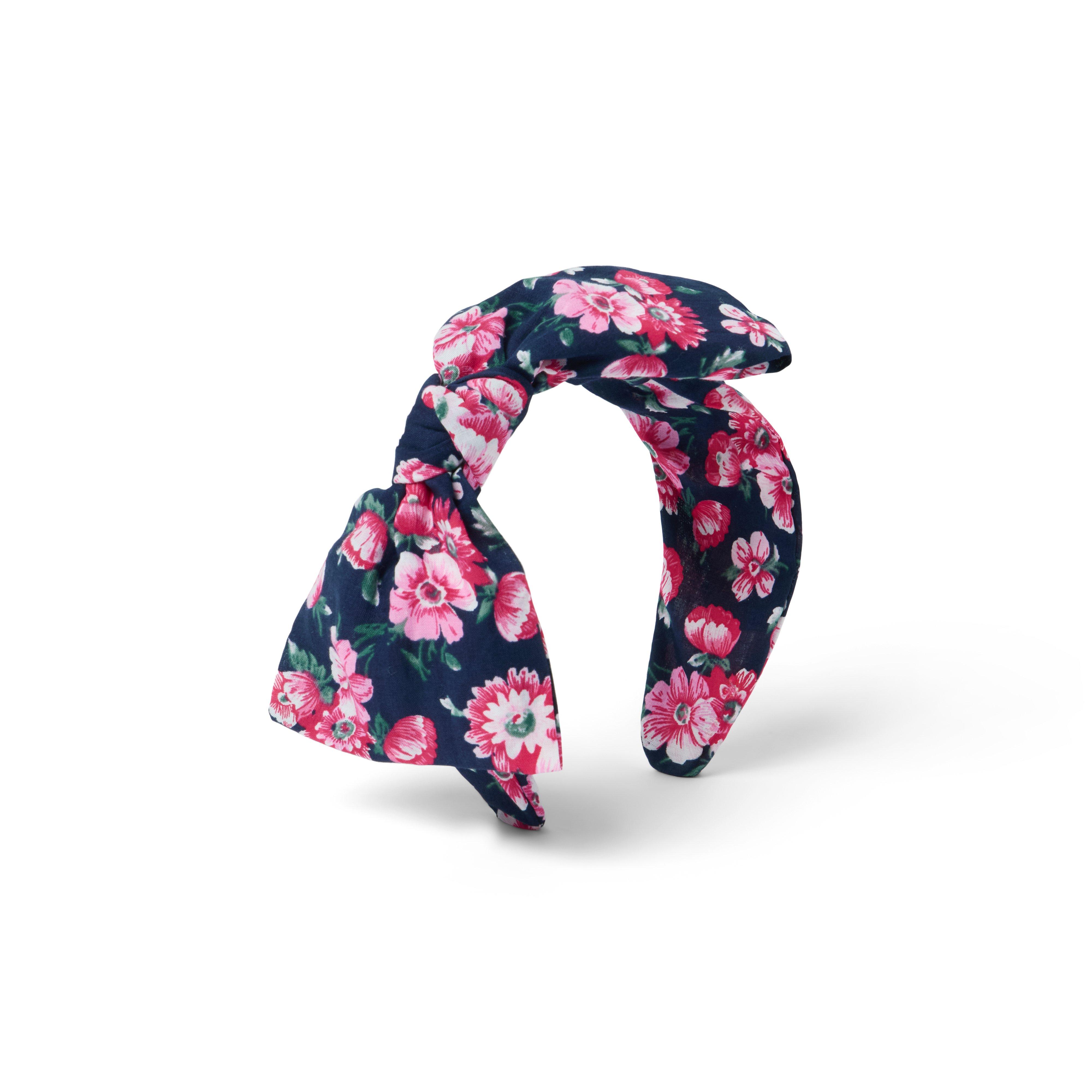 Floral Bow Headband
