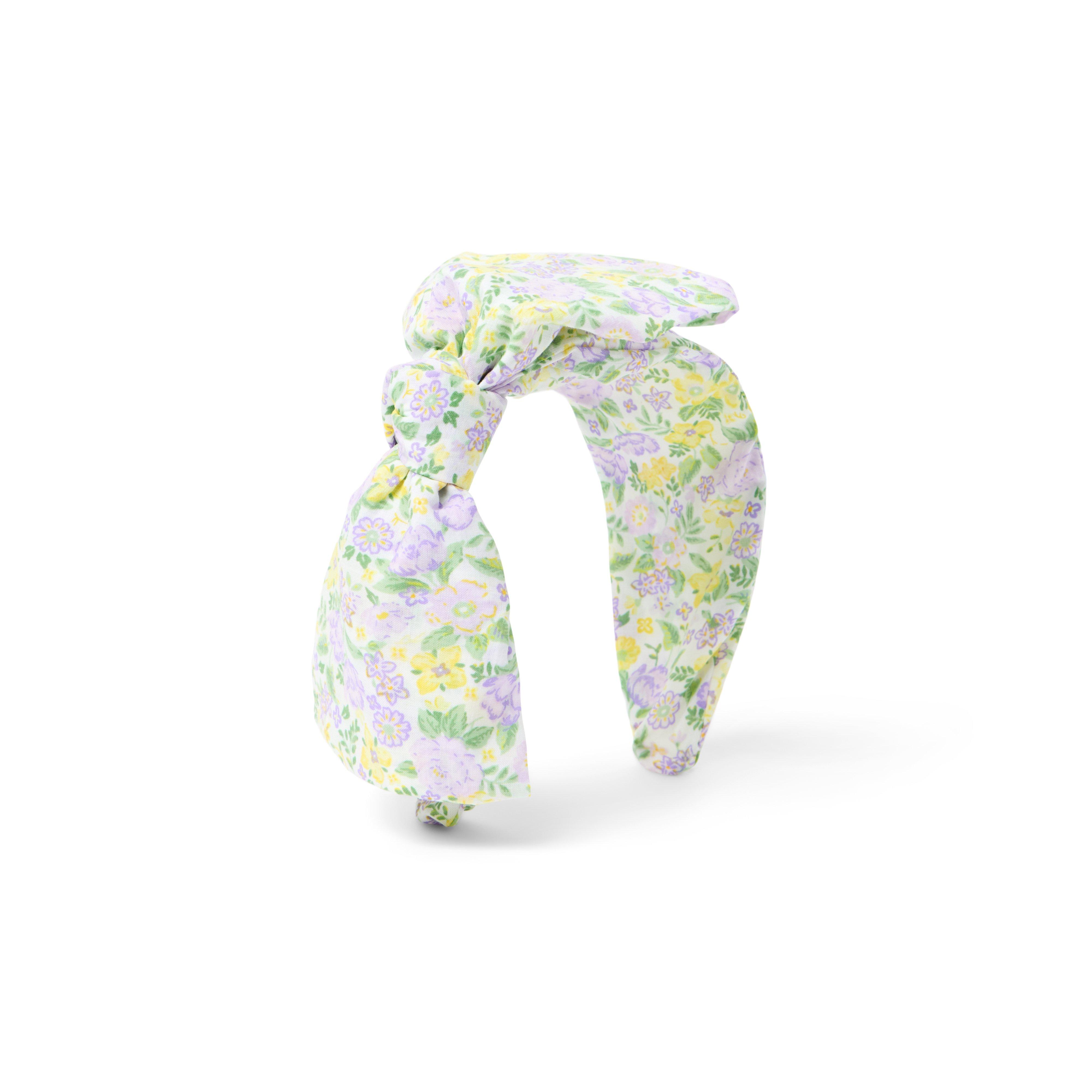 Floral Bow Headband