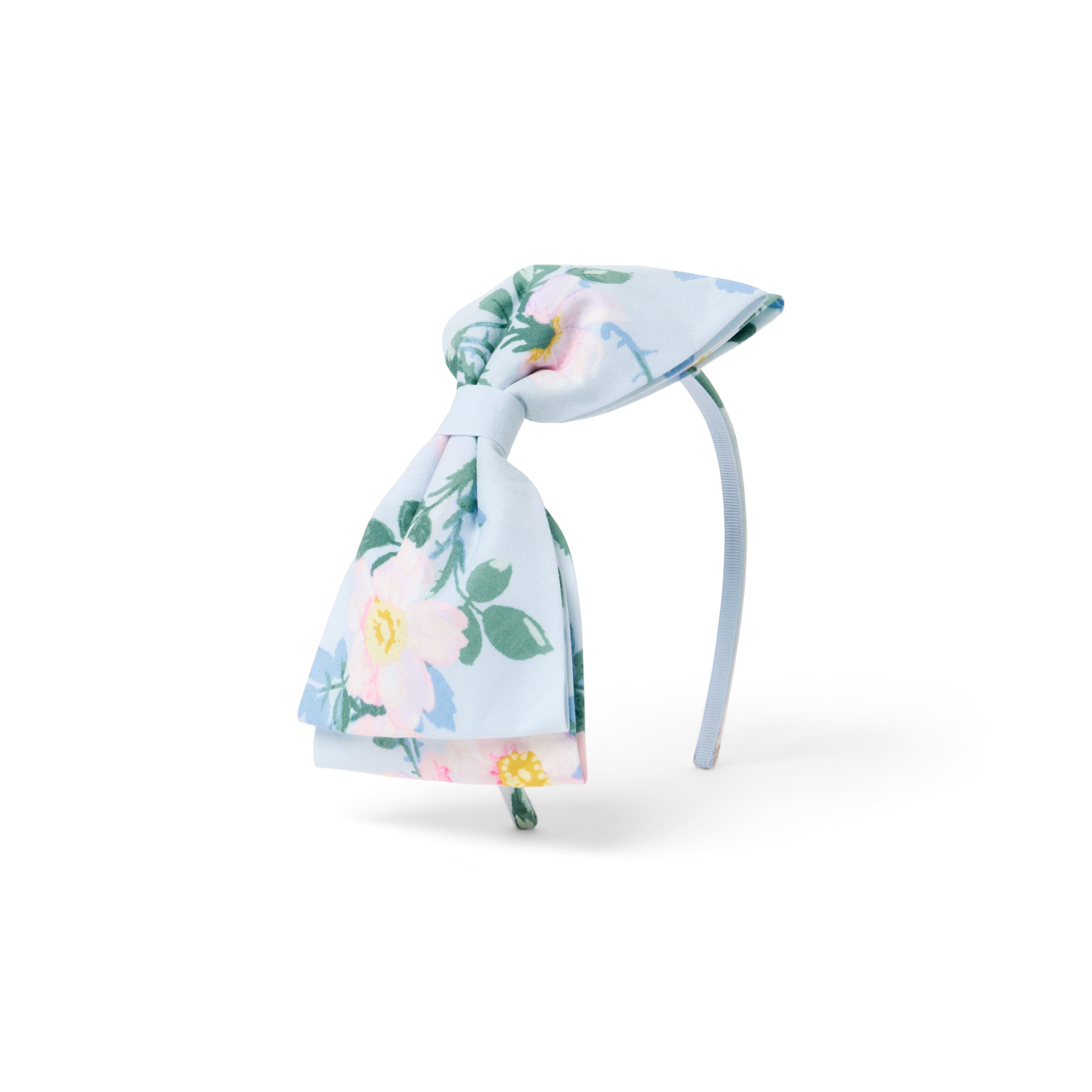 Floral Bow Headband
