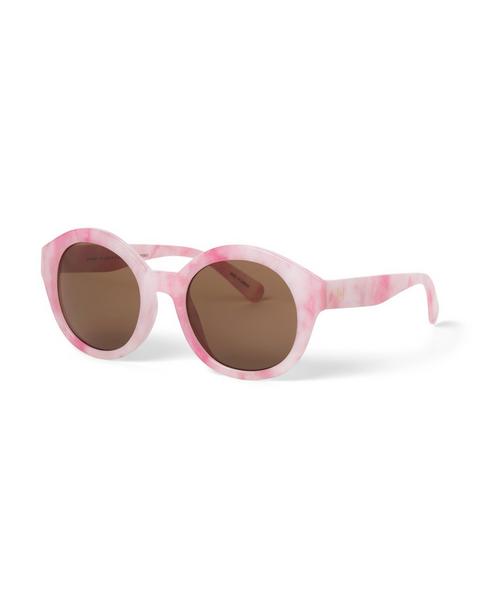 Marbled Round Sunglasses